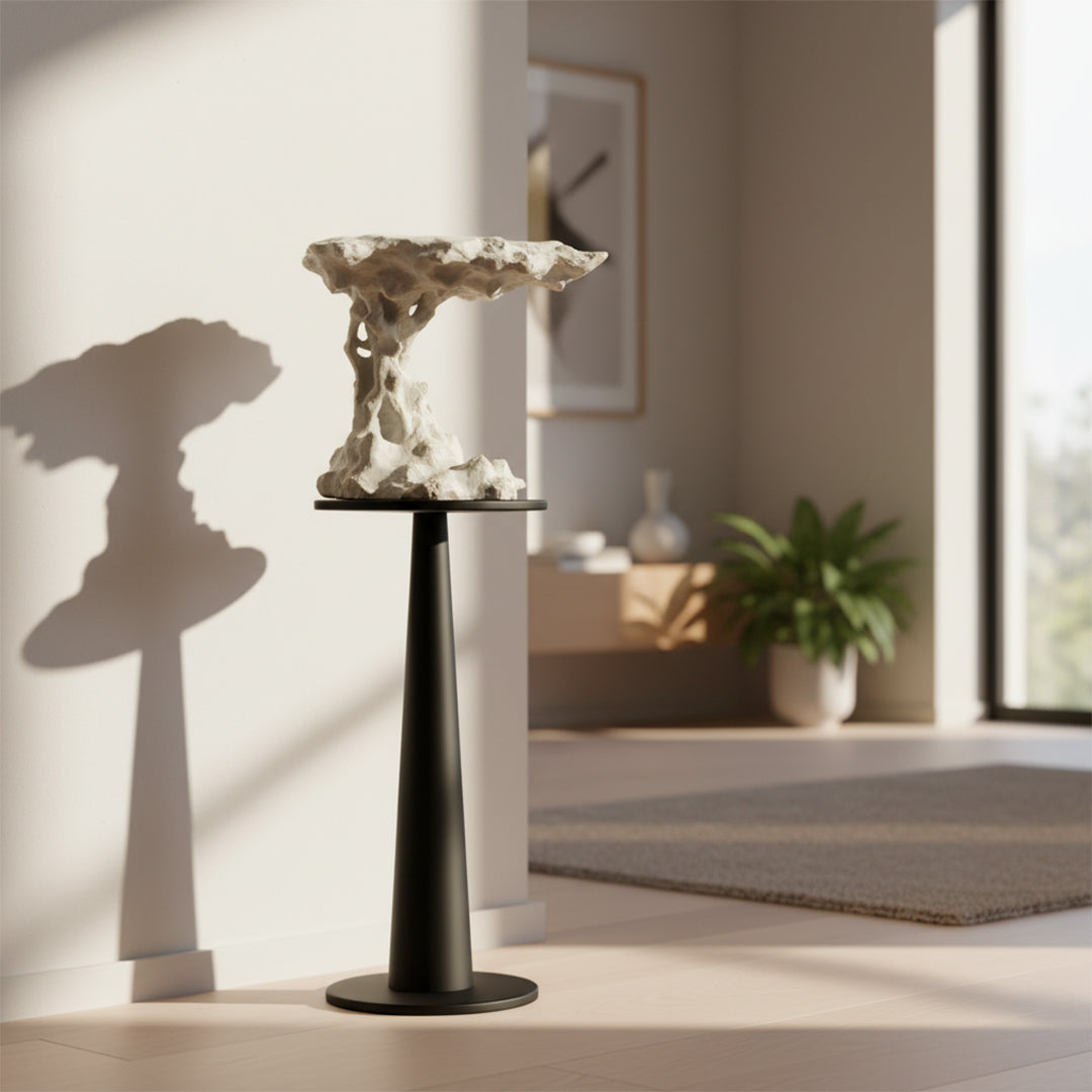 Pale Stone Side Table TL-0144