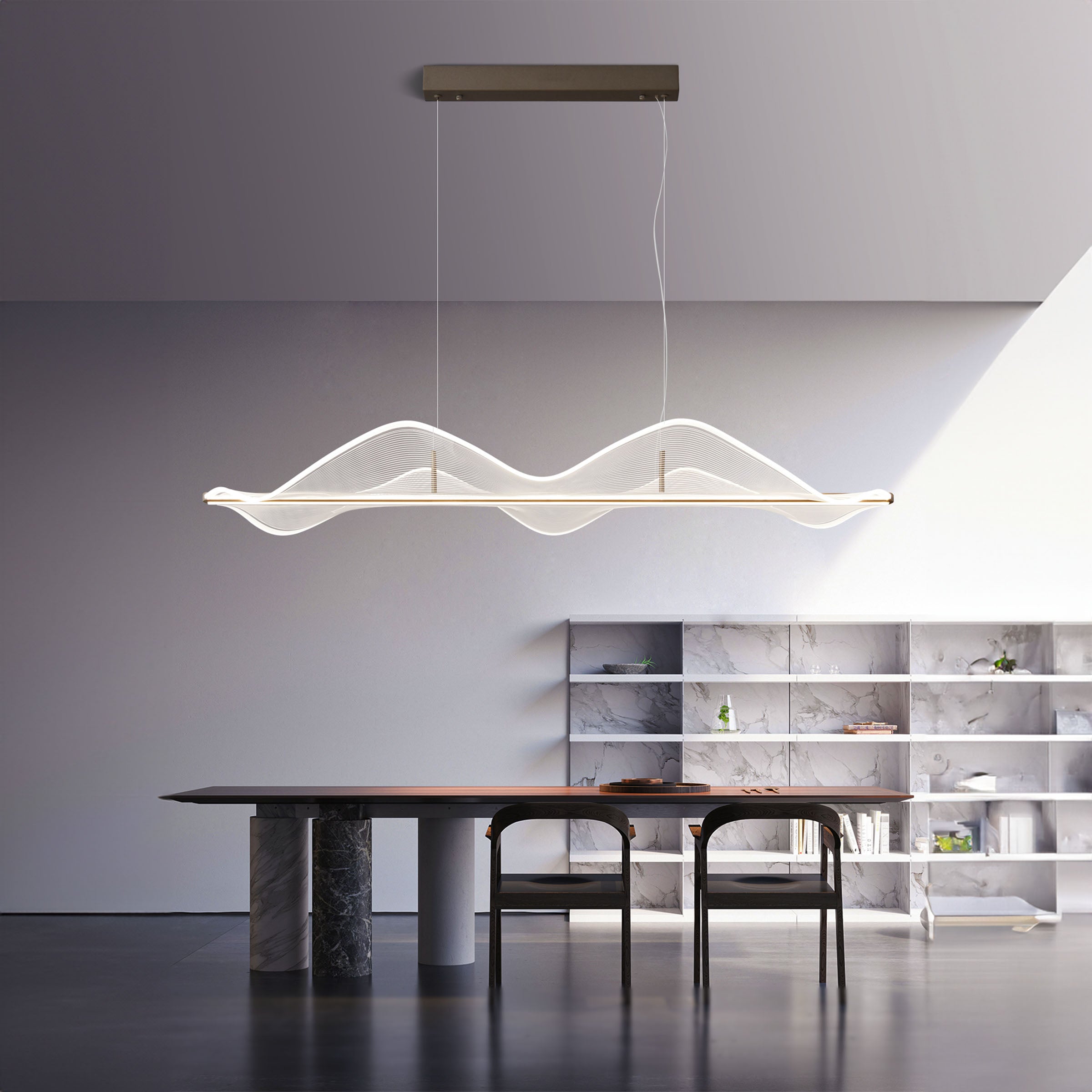 Cloud  Pendant Lamp MA05819PB-001 -  Pendant Lamps | مصباح معلق على شكل سحابة - ebarza Furniture UAE | Shop Modern Furniture in Abu Dhabi & Dubai - مفروشات ايبازرا في الامارات | تسوق اثاث عصري وديكورات مميزة في دبي وابوظبي