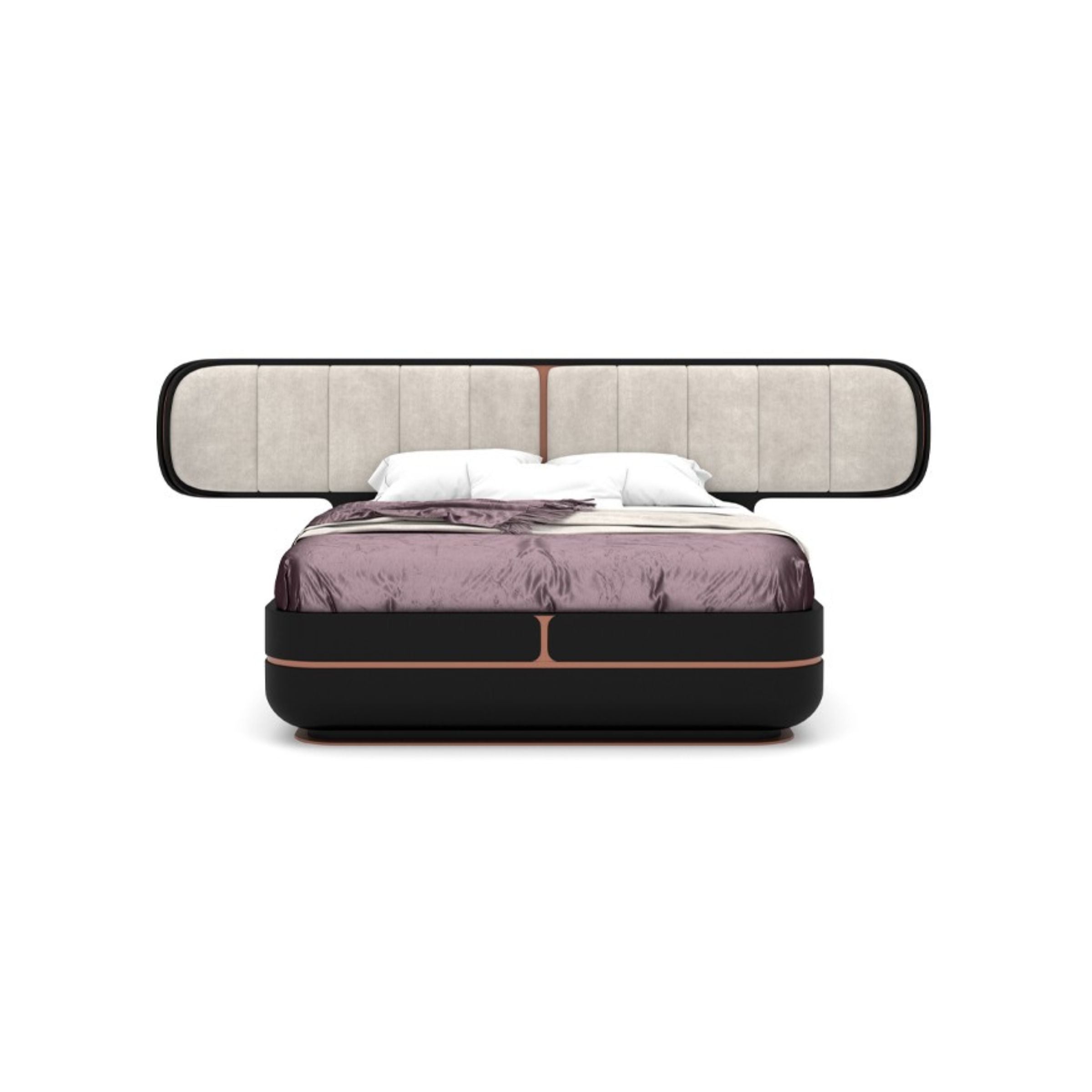 Tulip King Size Bedstead  KARTLP001 -  Bedsteads | سرير توليب بحجم كينغ - ebarza Furniture UAE | Shop Modern Furniture in Abu Dhabi & Dubai - مفروشات ايبازرا في الامارات | تسوق اثاث عصري وديكورات مميزة في دبي وابوظبي