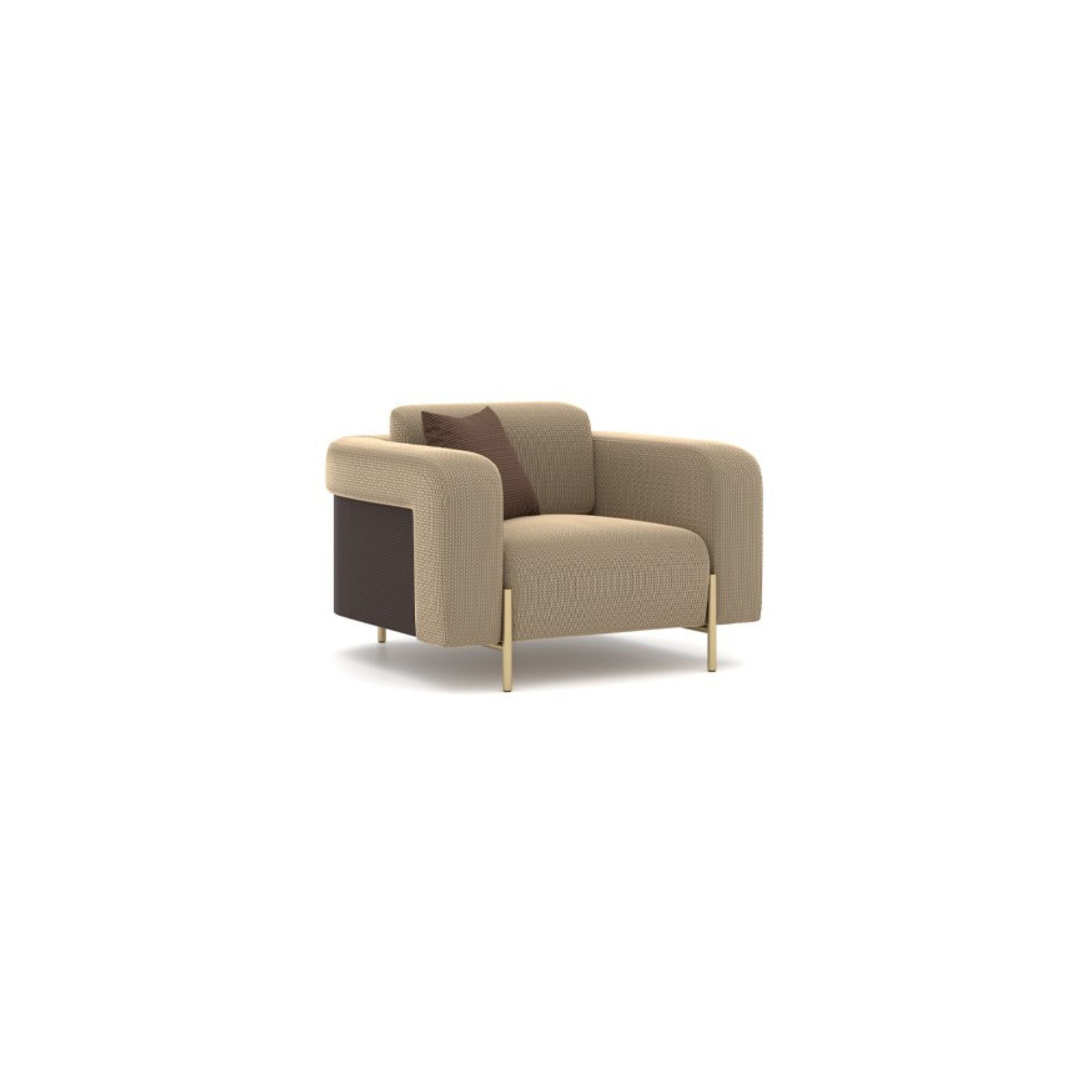 Vega Armchair BERVEG001 -  Lounge Chairs | كرسي بذراعين فيغا - ebarza Furniture UAE | Shop Modern Furniture in Abu Dhabi & Dubai - مفروشات ايبازرا في الامارات | تسوق اثاث عصري وديكورات مميزة في دبي وابوظبي