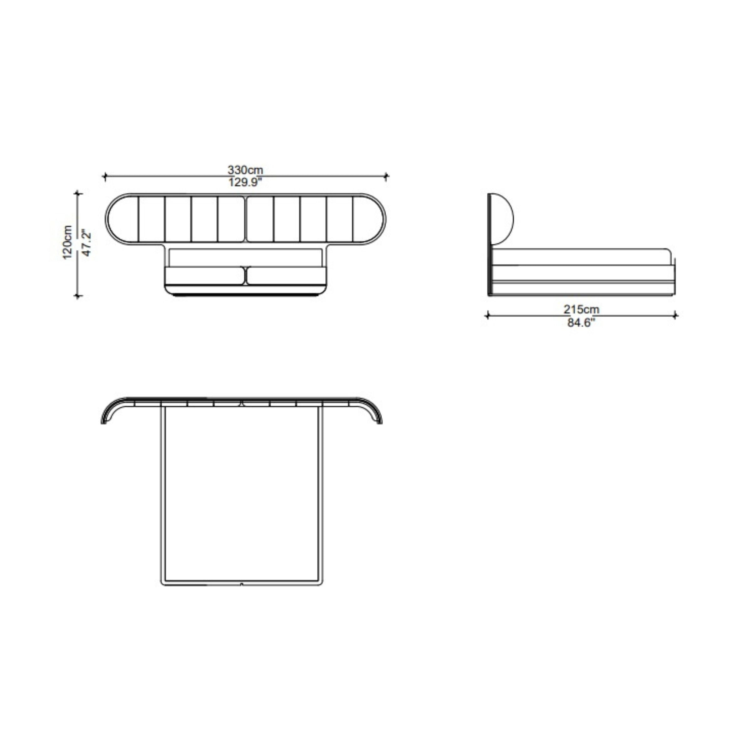 Tulip King Size Bedstead  KARTLP001 -  Bedsteads | سرير توليب بحجم كينغ - ebarza Furniture UAE | Shop Modern Furniture in Abu Dhabi & Dubai - مفروشات ايبازرا في الامارات | تسوق اثاث عصري وديكورات مميزة في دبي وابوظبي