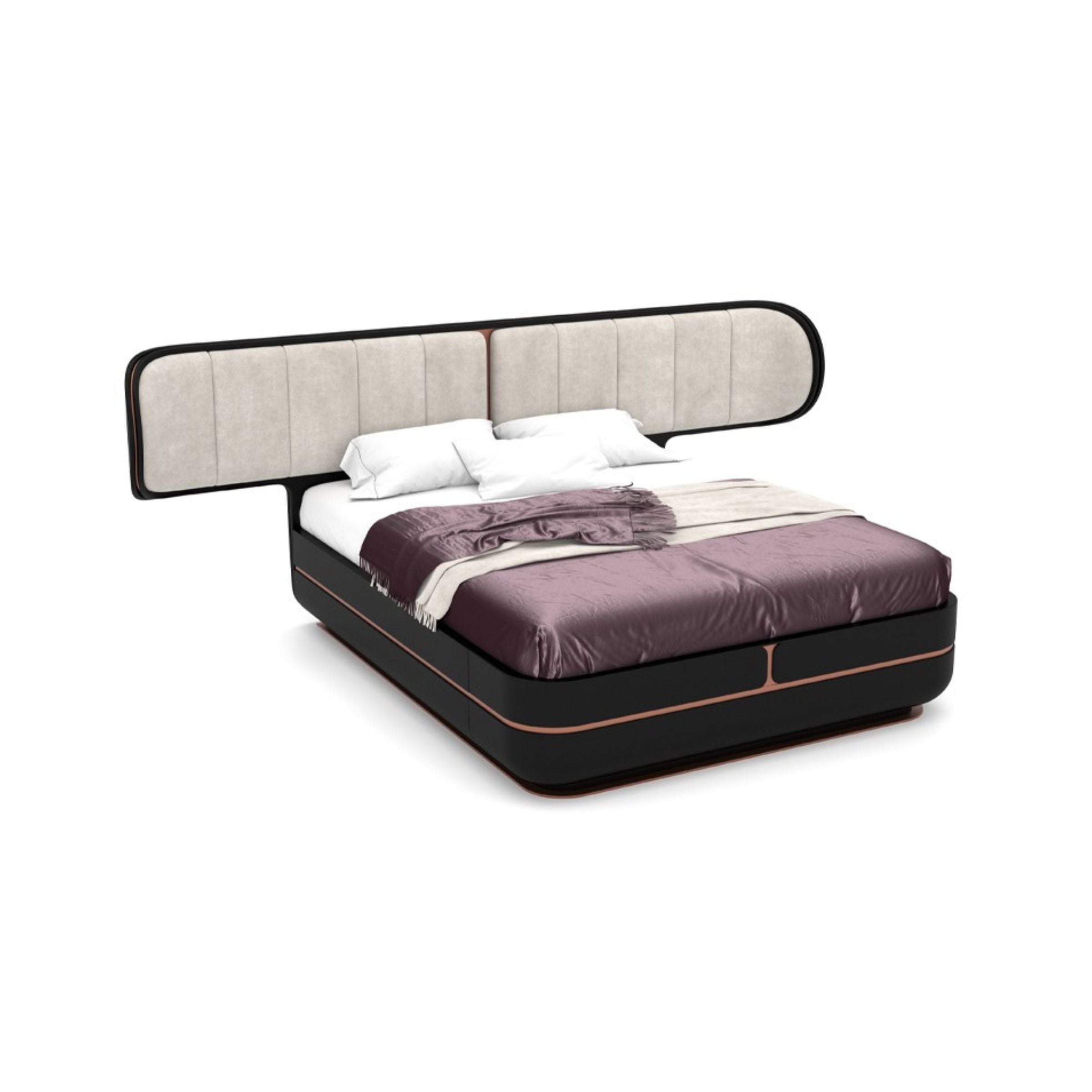 Tulip King Size Bedstead  KARTLP001 -  Bedsteads | سرير توليب بحجم كينغ - ebarza Furniture UAE | Shop Modern Furniture in Abu Dhabi & Dubai - مفروشات ايبازرا في الامارات | تسوق اثاث عصري وديكورات مميزة في دبي وابوظبي