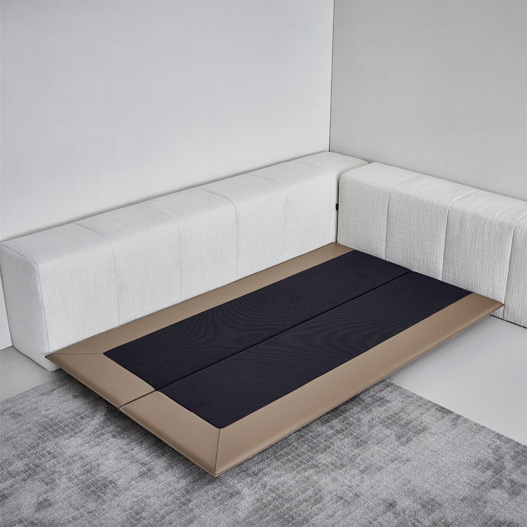 Pre order for 35 Days Delivery Puzzle Suspended Single bed - SF080 -  Bedsteads - ebarza Furniture UAE | Shop Modern Furniture in Abu Dhabi & Dubai - مفروشات ايبازرا في الامارات | تسوق اثاث عصري وديكورات مميزة في دبي وابوظبي