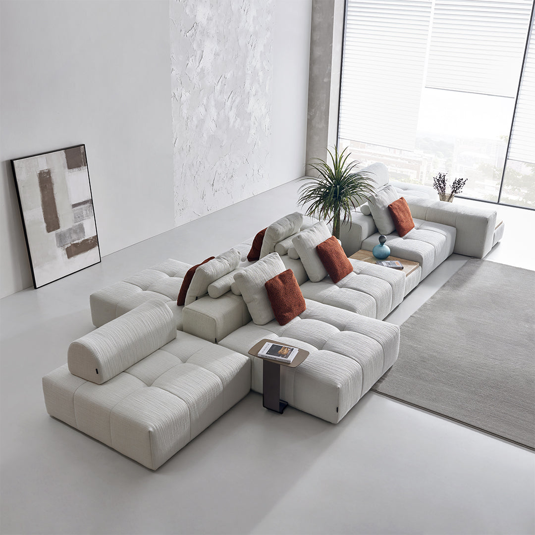 Puzzle Modular Small  2seater C SF080- 2seater -  Sofas - ebarza Furniture UAE | Shop Modern Furniture in Abu Dhabi & Dubai - مفروشات ايبازرا في الامارات | تسوق اثاث عصري وديكورات مميزة في دبي وابوظبي