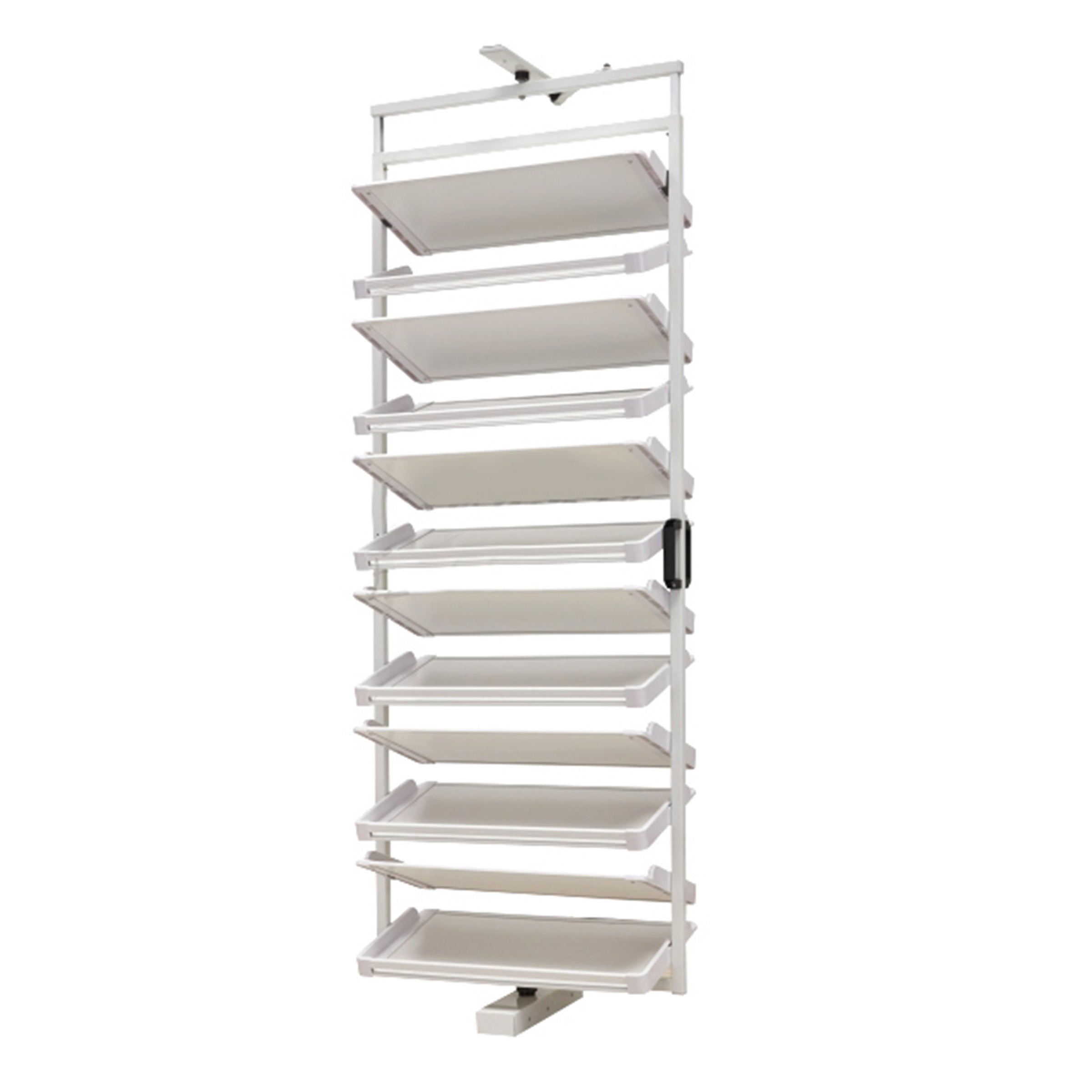 REVOLVE SHOE RACK 10-LAYERS MA.5601 -  Shelves | رف أحذية ريفولف 10 طبقات - ebarza Furniture UAE | Shop Modern Furniture in Abu Dhabi & Dubai - مفروشات ايبازرا في الامارات | تسوق اثاث عصري وديكورات مميزة في دبي وابوظبي