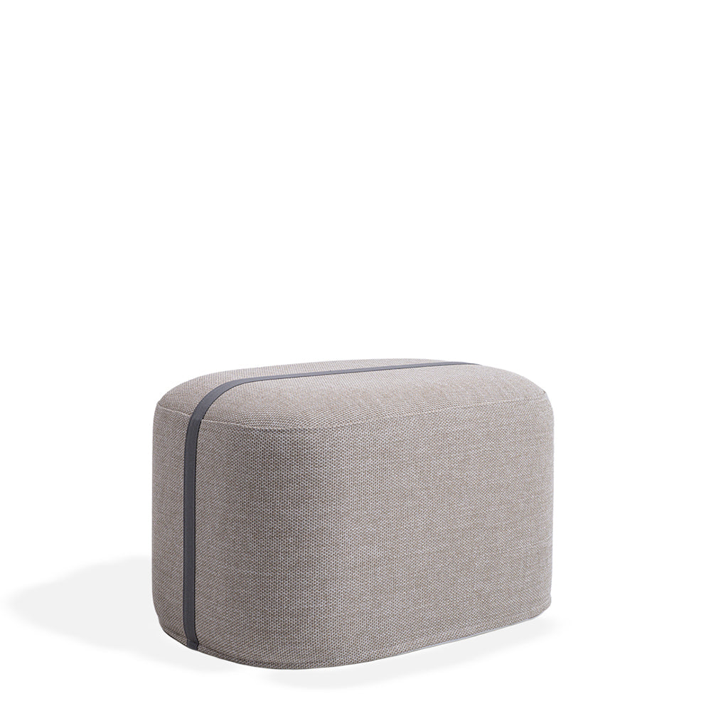 POOF RIBBON STOOL KC8806N14FAB - Big -  Poufs - ebarza Furniture UAE | Shop Modern Furniture in Abu Dhabi & Dubai - مفروشات ايبازرا في الامارات | تسوق اثاث عصري وديكورات مميزة في دبي وابوظبي