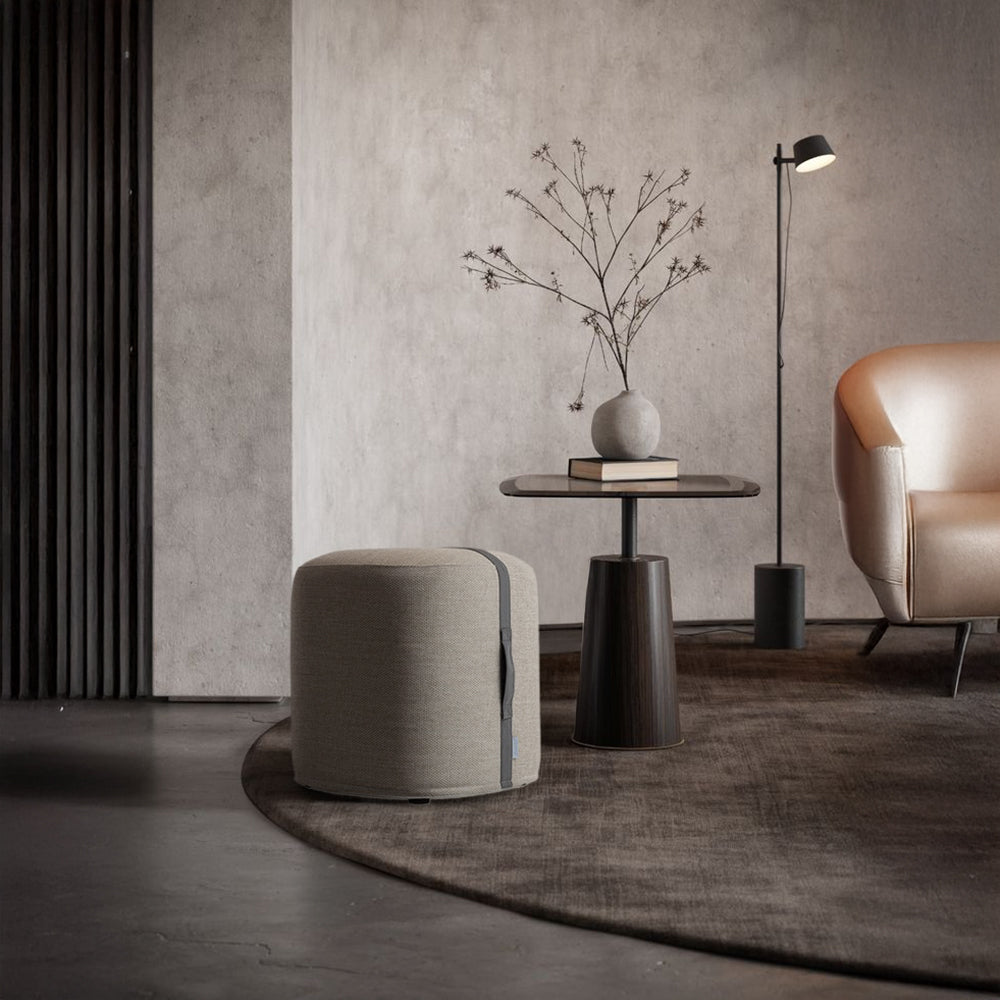 POOF RIBBON STOOL KC8806N14FAB - Small -  Poufs - ebarza Furniture UAE | Shop Modern Furniture in Abu Dhabi & Dubai - مفروشات ايبازرا في الامارات | تسوق اثاث عصري وديكورات مميزة في دبي وابوظبي