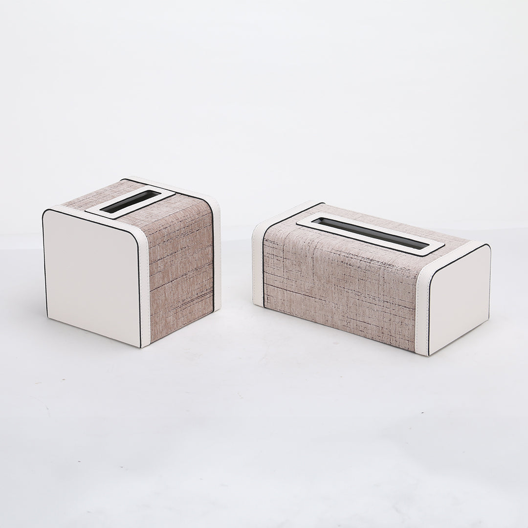 Rectangular Tissue Box KF3008A -  Home Decor Figurines - ebarza Furniture UAE | Shop Modern Furniture in Abu Dhabi & Dubai - مفروشات ايبازرا في الامارات | تسوق اثاث عصري وديكورات مميزة في دبي وابوظبي