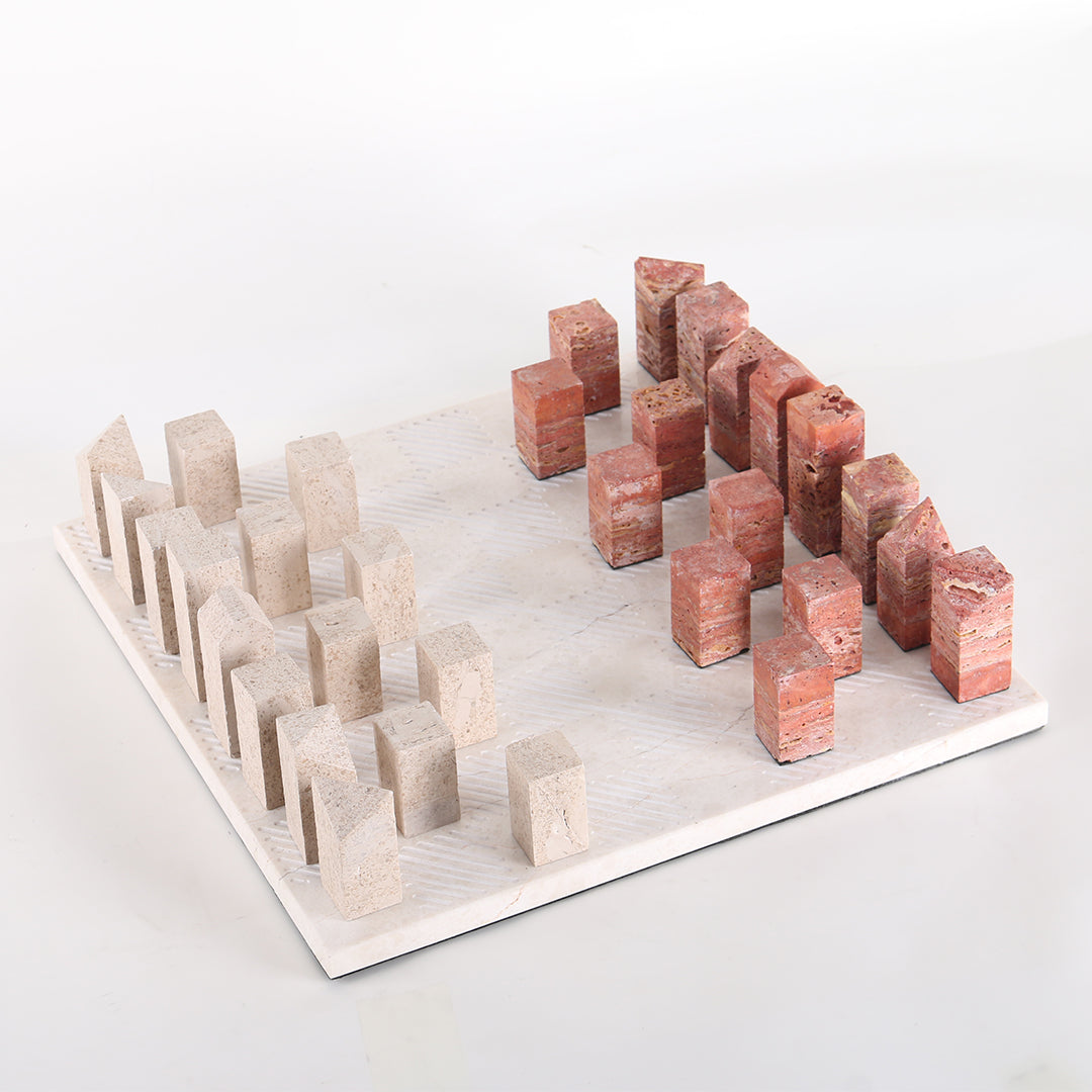 Red Ochre Chessboard KG3003 -  Home Decor Figurines - ebarza Furniture UAE | Shop Modern Furniture in Abu Dhabi & Dubai - مفروشات ايبازرا في الامارات | تسوق اثاث عصري وديكورات مميزة في دبي وابوظبي