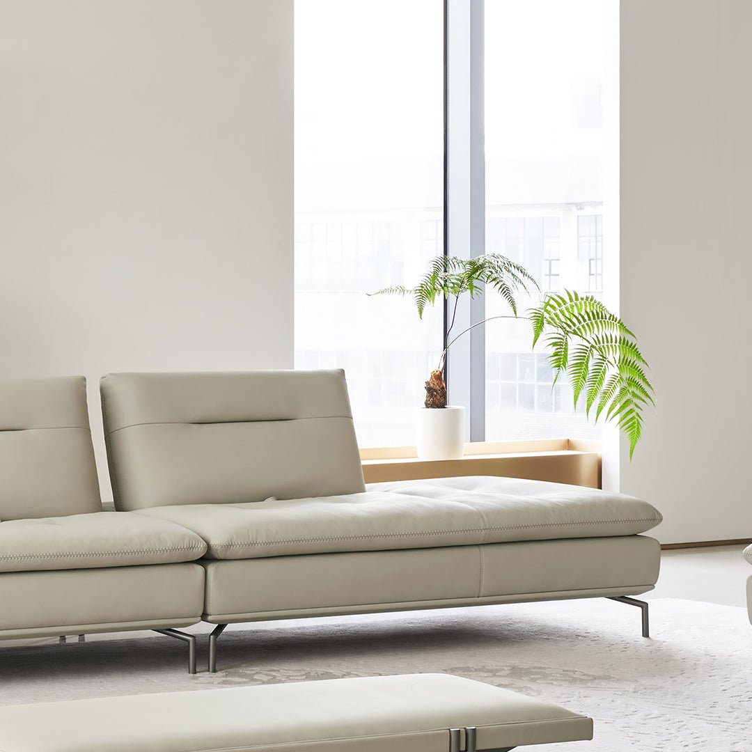 Nexus Modular Sofa with left Relaxed 2-Seater without Arm - AMF-S180 -  Sofas - ebarza Furniture UAE | Shop Modern Furniture in Abu Dhabi & Dubai - مفروشات ايبازرا في الامارات | تسوق اثاث عصري وديكورات مميزة في دبي وابوظبي