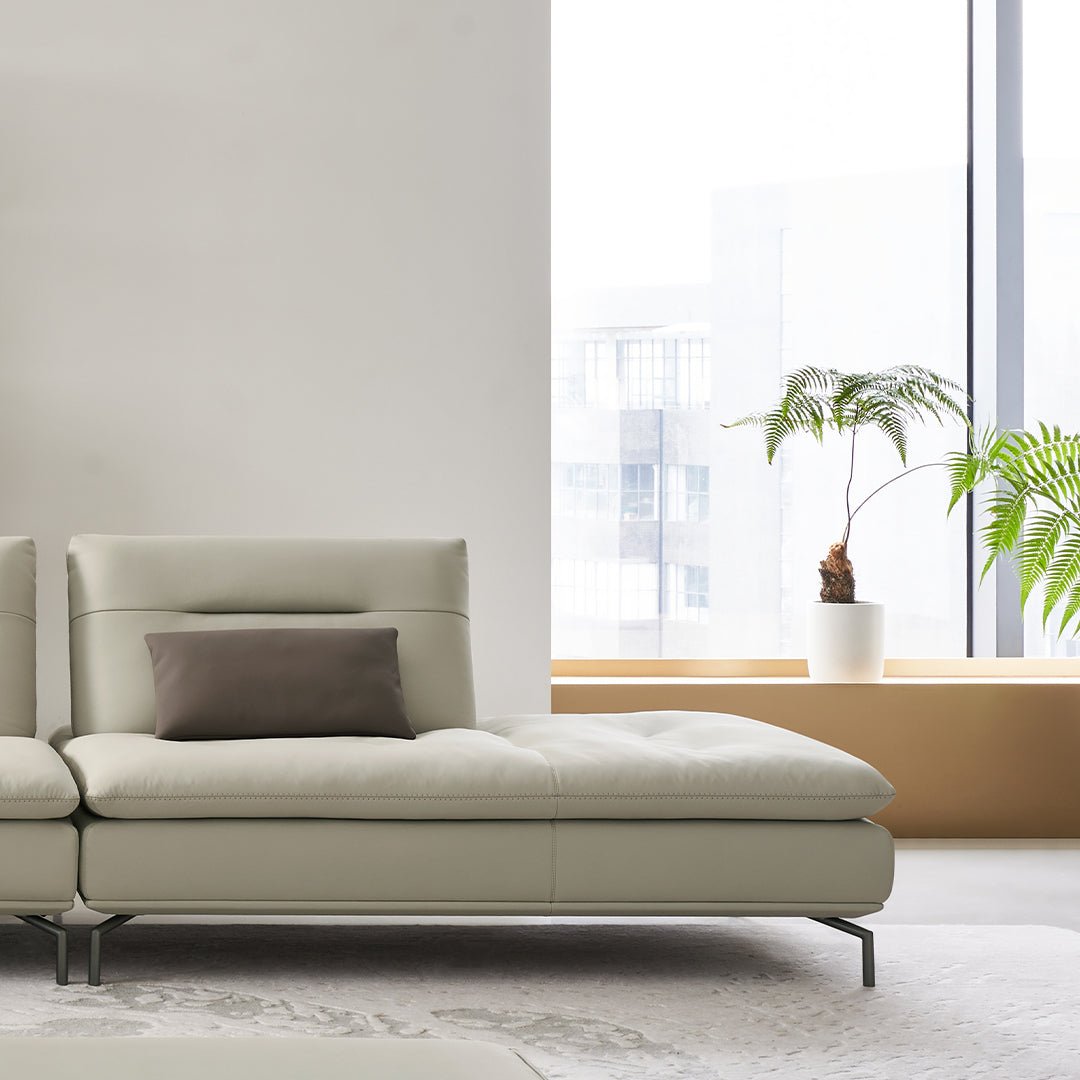 Nexus Modular Sofa with left Relaxed 2-Seater without Arm - AMF-S180 -  Sofas - ebarza Furniture UAE | Shop Modern Furniture in Abu Dhabi & Dubai - مفروشات ايبازرا في الامارات | تسوق اثاث عصري وديكورات مميزة في دبي وابوظبي