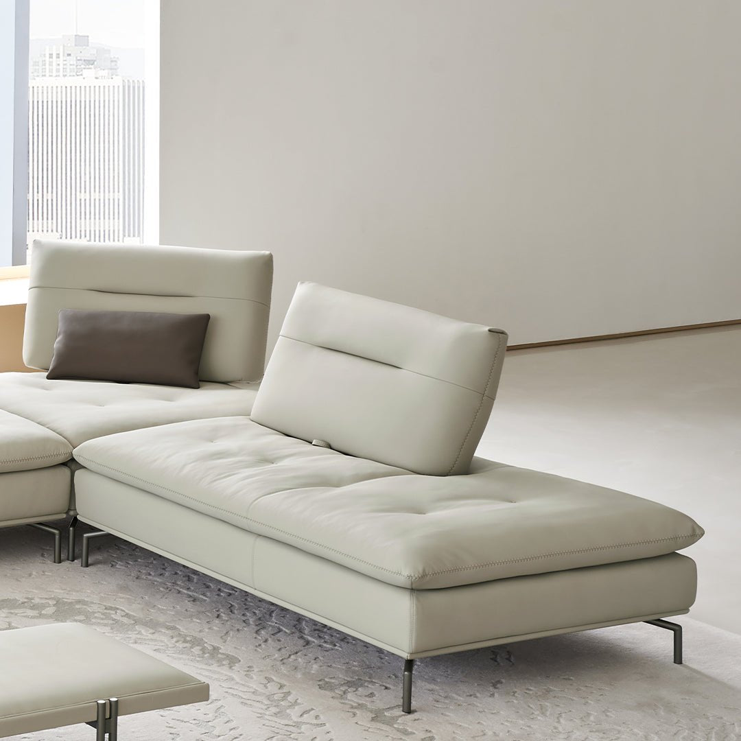 Nexus Modular Sofa with left Relaxed 2-Seater without Arm - AMF-S180 -  Sofas - ebarza Furniture UAE | Shop Modern Furniture in Abu Dhabi & Dubai - مفروشات ايبازرا في الامارات | تسوق اثاث عصري وديكورات مميزة في دبي وابوظبي