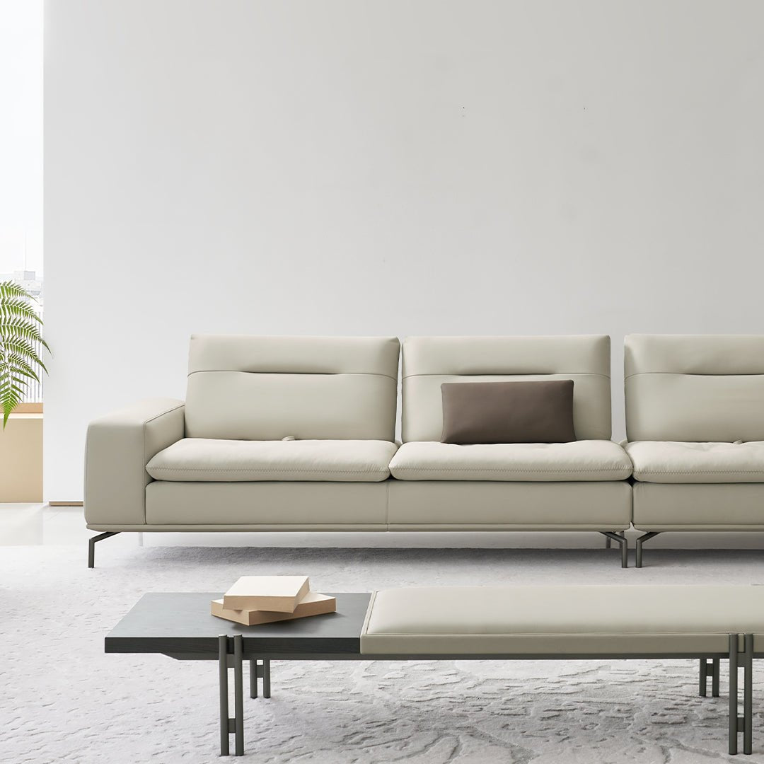 Nexus 2 Seater Right Arm Modular Sofa - AMF-S180 -  Sofas - ebarza Furniture UAE | Shop Modern Furniture in Abu Dhabi & Dubai - مفروشات ايبازرا في الامارات | تسوق اثاث عصري وديكورات مميزة في دبي وابوظبي