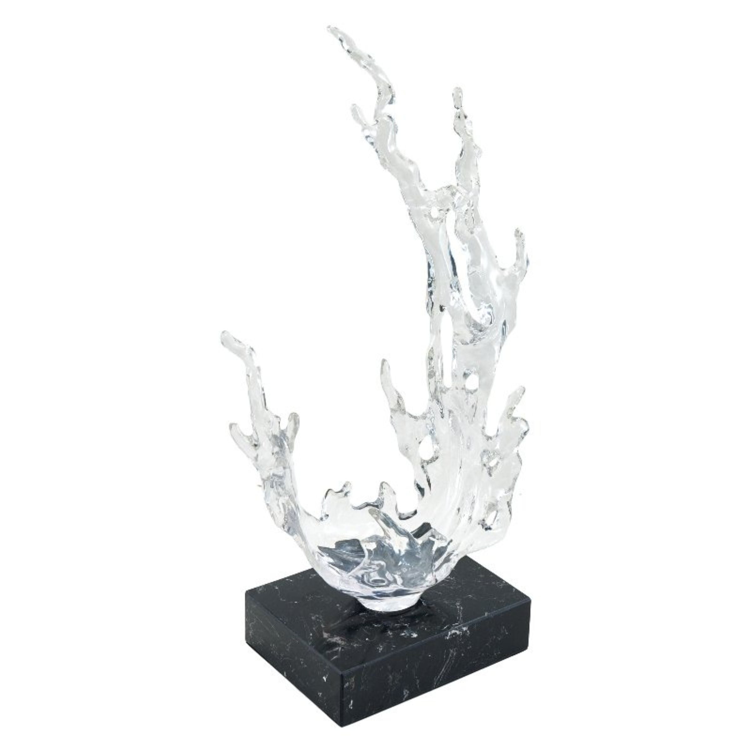 Pre-order 75 Days Delivery - CLEAR ABSTRACT SCULPTURE SH-S021 -  Home Decor Figurines | اطلب مسبقًا التسليم خلال 75 يومًا - نحت تجريدي شفاف - ebarza Furniture UAE | Shop Modern Furniture in Abu Dhabi & Dubai - مفروشات ايبازرا في الامارات | تسوق اثاث عصري وديكورات مميزة في دبي وابوظبي