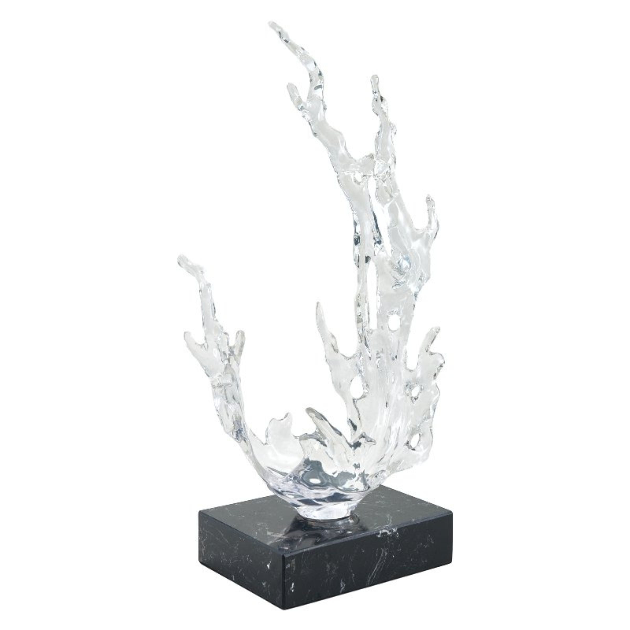 Pre-order 75 Days Delivery - CLEAR ABSTRACT SCULPTURE SH-S021 -  Home Decor Figurines | اطلب مسبقًا التسليم خلال 75 يومًا - نحت تجريدي شفاف - ebarza Furniture UAE | Shop Modern Furniture in Abu Dhabi & Dubai - مفروشات ايبازرا في الامارات | تسوق اثاث عصري وديكورات مميزة في دبي وابوظبي