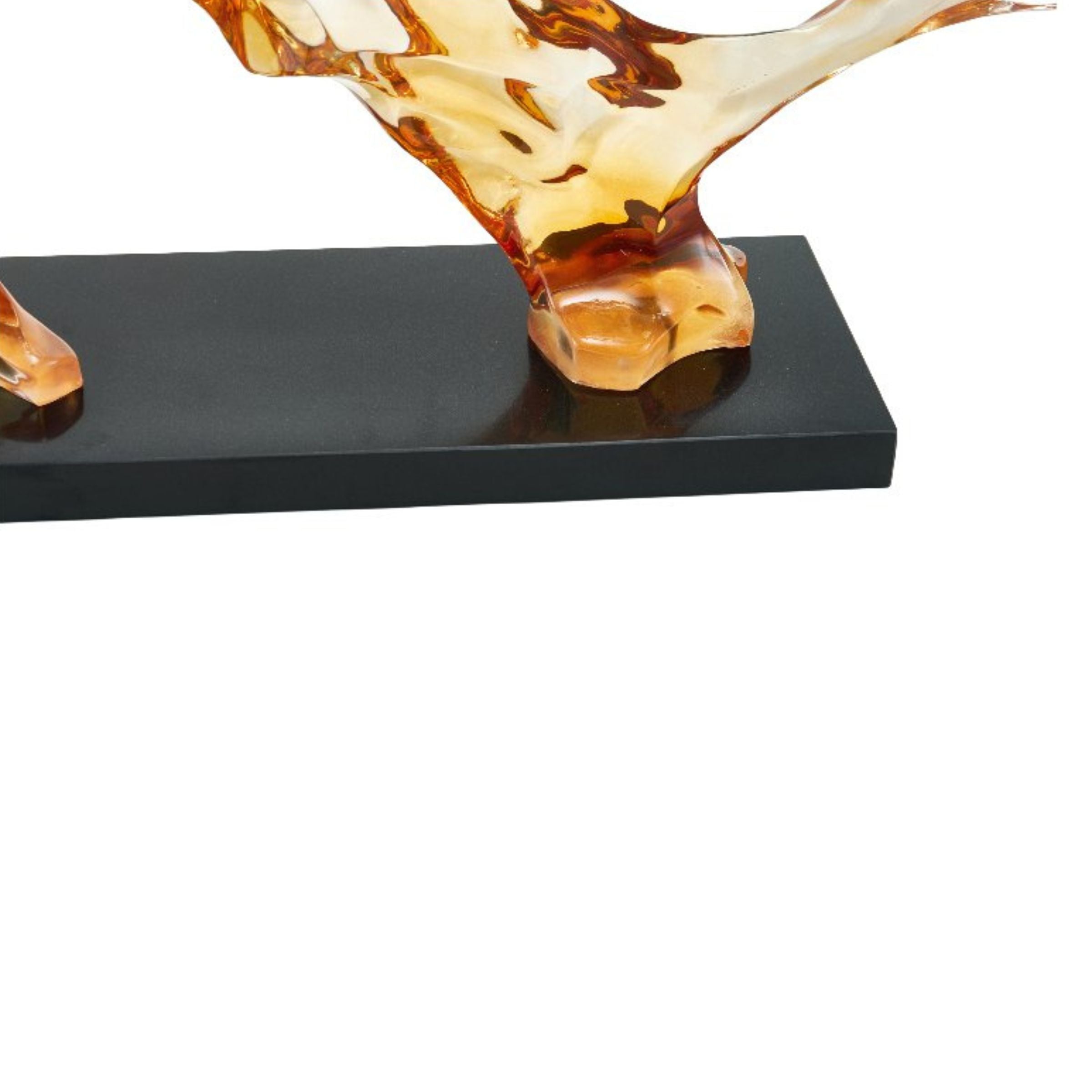 Pre-order 25 Days Delivery - Golden ABSTRACT SCULPTURE SH-T044 -  Home Decor Figurines | اطلب مسبقًا التسليم خلال 25 يومًا - النحت التجريدي الذهبي - ebarza Furniture UAE | Shop Modern Furniture in Abu Dhabi & Dubai - مفروشات ايبازرا في الامارات | تسوق اثاث عصري وديكورات مميزة في دبي وابوظبي