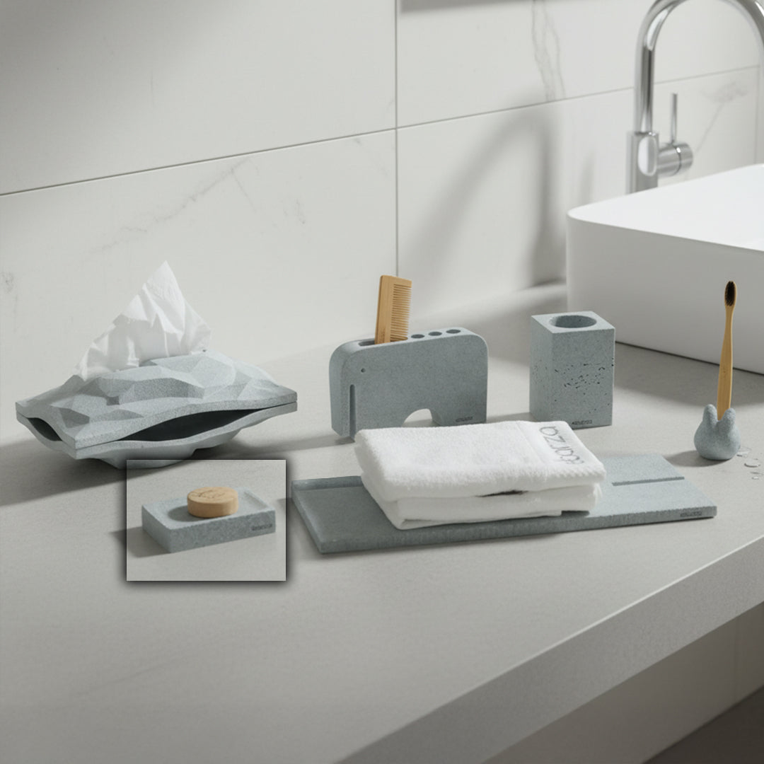 SKIVA Soap Dish  RBB244-3 -  Bathroom Accessories - ebarza Furniture UAE | Shop Modern Furniture in Abu Dhabi & Dubai - مفروشات ايبازرا في الامارات | تسوق اثاث عصري وديكورات مميزة في دبي وابوظبي