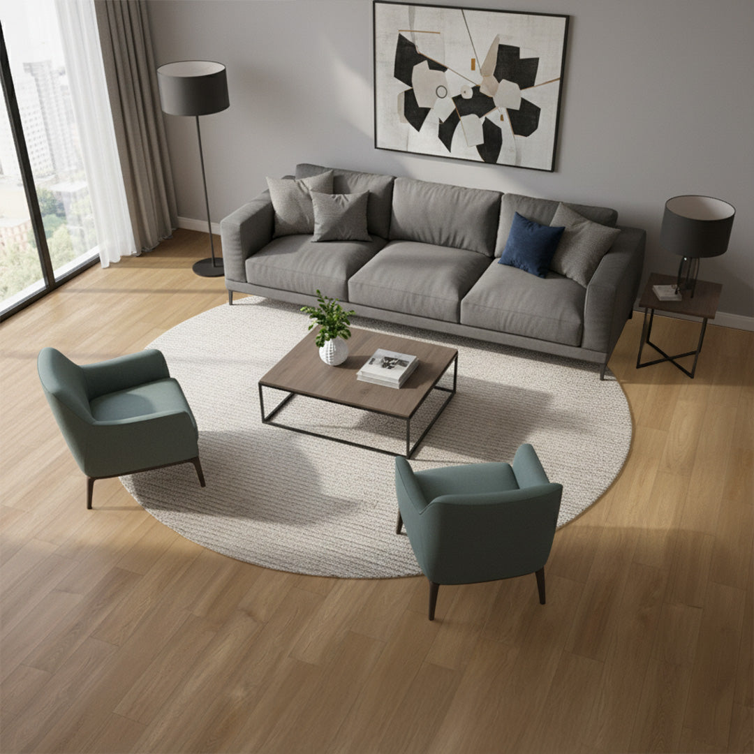 SPC Floor Parquet set 122*18.1*0.6cm SPC FLOOR 1150-11 -  Parquet - ebarza Furniture UAE | Shop Modern Furniture in Abu Dhabi & Dubai - مفروشات ايبازرا في الامارات | تسوق اثاث عصري وديكورات مميزة في دبي وابوظبي