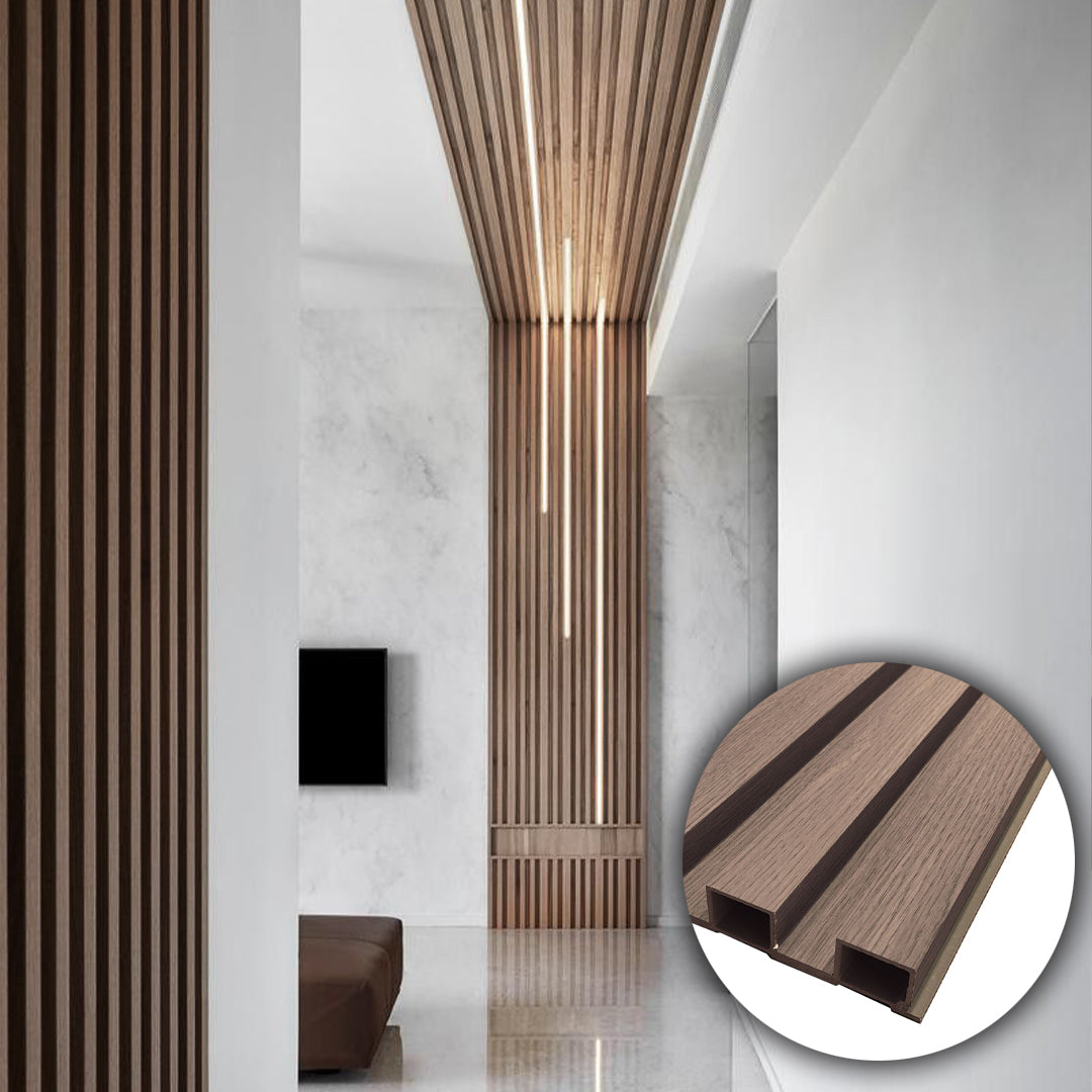 Shape Panel 320cm H Manhattan Gray Oak DECORATION PANEL - COLOUR :H185Manhattan Gray Oak -  Wall Panels - ebarza Furniture UAE | Shop Modern Furniture in Abu Dhabi & Dubai - مفروشات ايبازرا في الامارات | تسوق اثاث عصري وديكورات مميزة في دبي وابوظبي