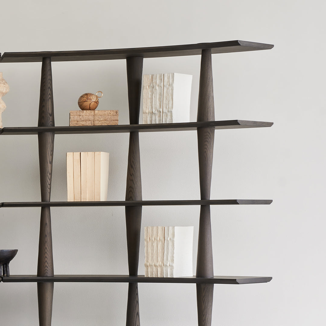 Nexus Shelf Ash Wood Italian Grey - BMS-SJ-517 -  Shelves - ebarza Furniture UAE | Shop Modern Furniture in Abu Dhabi & Dubai - مفروشات ايبازرا في الامارات | تسوق اثاث عصري وديكورات مميزة في دبي وابوظبي