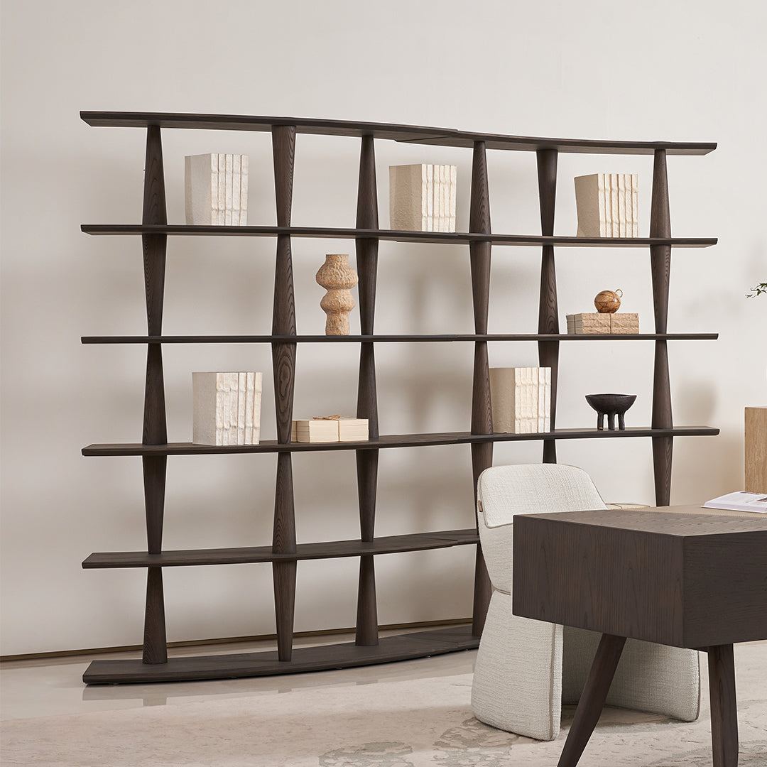 Nexus Shelf Ash Wood Italian Grey - BMS-SJ-517 -  Shelves - ebarza Furniture UAE | Shop Modern Furniture in Abu Dhabi & Dubai - مفروشات ايبازرا في الامارات | تسوق اثاث عصري وديكورات مميزة في دبي وابوظبي