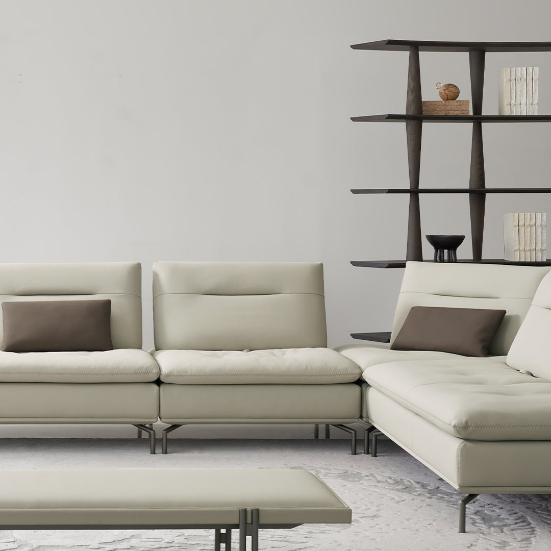 Nexus Single Seater Without Arm Modular Sofa - AMF-S180 -  Sofas - ebarza Furniture UAE | Shop Modern Furniture in Abu Dhabi & Dubai - مفروشات ايبازرا في الامارات | تسوق اثاث عصري وديكورات مميزة في دبي وابوظبي