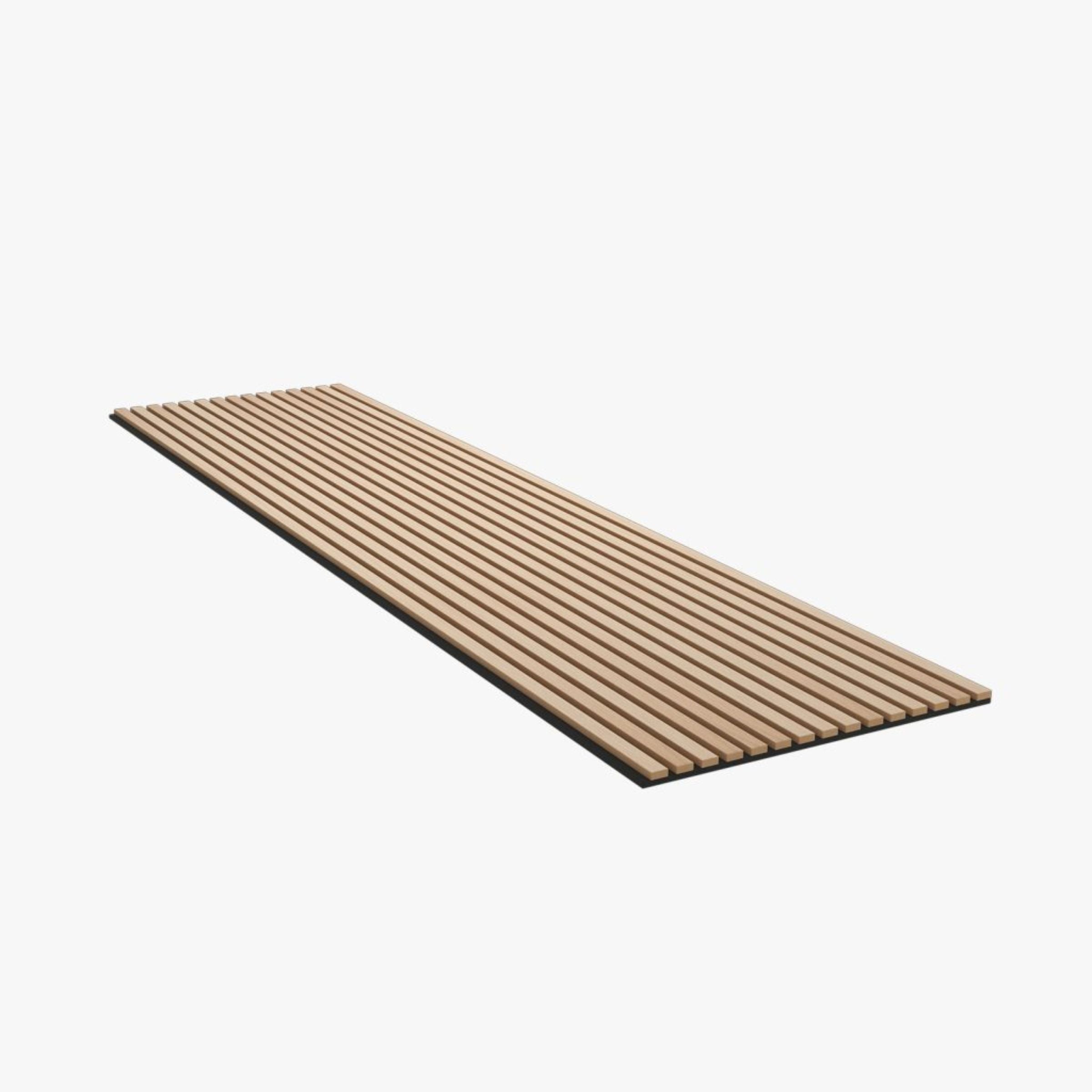 Slat Acoustic panel 35-15mm Fire Retardant  - White oak 001 -  Wall Panels | لوح صوتي سلات 35-15 ملم مقاوم للحريق - بلوط ابيض 001 - ebarza Furniture UAE | Shop Modern Furniture in Abu Dhabi & Dubai - مفروشات ايبازرا في الامارات | تسوق اثاث عصري وديكورات مميزة في دبي وابوظبي