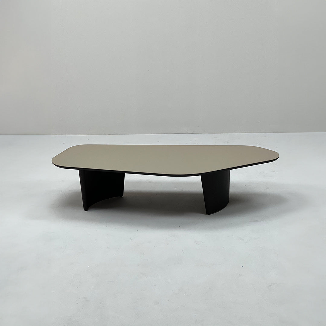 Smoky Saddle Leather Coffee table JK-D52 -  Coffee Tables - ebarza Furniture UAE | Shop Modern Furniture in Abu Dhabi & Dubai - مفروشات ايبازرا في الامارات | تسوق اثاث عصري وديكورات مميزة في دبي وابوظبي