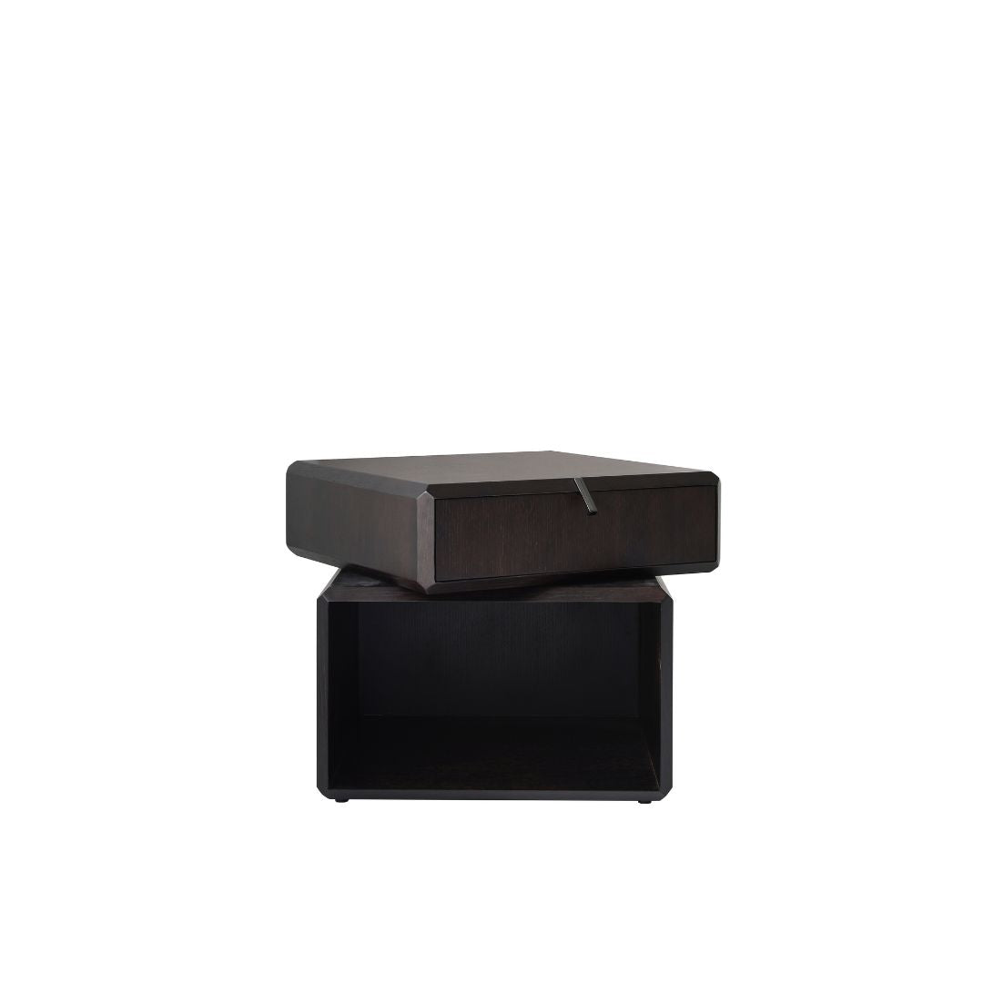 Smoky Side Table - JK-T68 -  Side Tables - ebarza Furniture UAE | Shop Modern Furniture in Abu Dhabi & Dubai - مفروشات ايبازرا في الامارات | تسوق اثاث عصري وديكورات مميزة في دبي وابوظبي