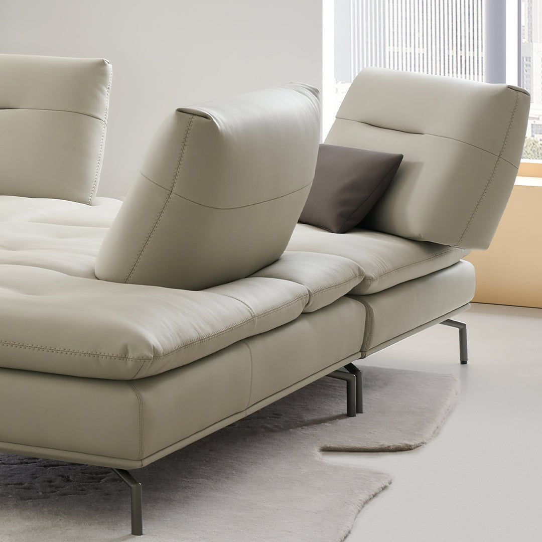 Nexus Modular Sofa with left Relaxed 2-Seater without Arm - AMF-S180 -  Sofas - ebarza Furniture UAE | Shop Modern Furniture in Abu Dhabi & Dubai - مفروشات ايبازرا في الامارات | تسوق اثاث عصري وديكورات مميزة في دبي وابوظبي