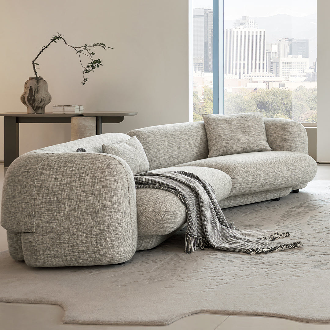 Euphoria 4 Seater Curved Sofa - AMCJ-S6002 -  Sofas - ebarza Furniture UAE | Shop Modern Furniture in Abu Dhabi & Dubai - مفروشات ايبازرا في الامارات | تسوق اثاث عصري وديكورات مميزة في دبي وابوظبي