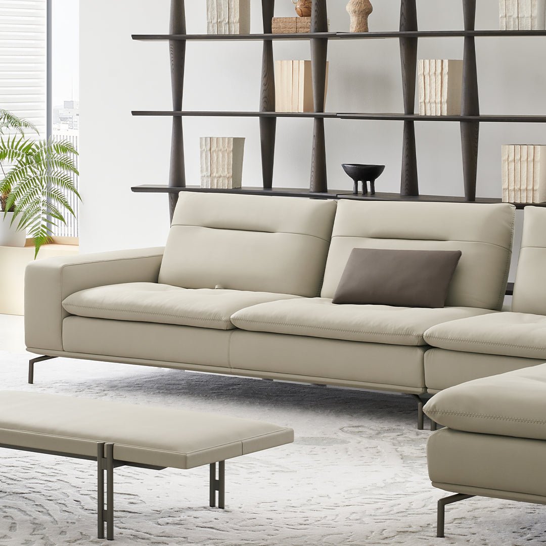 Nexus 2 Seater Right Arm Modular Sofa - AMF-S180 -  Sofas - ebarza Furniture UAE | Shop Modern Furniture in Abu Dhabi & Dubai - مفروشات ايبازرا في الامارات | تسوق اثاث عصري وديكورات مميزة في دبي وابوظبي