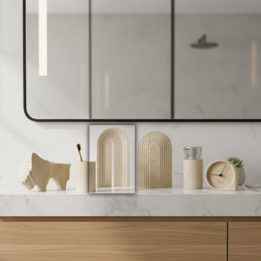 Soft Sand Ornament Tray Towel Tray BTP224B