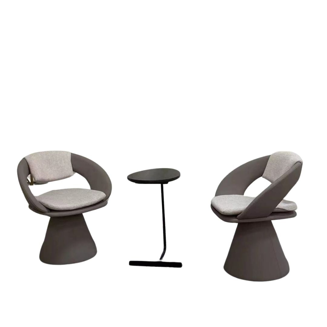 Soren Swivel Dining Chair PZ-101-D -  Chairs - ebarza Furniture UAE | Shop Modern Furniture in Abu Dhabi & Dubai - مفروشات ايبازرا في الامارات | تسوق اثاث عصري وديكورات مميزة في دبي وابوظبي