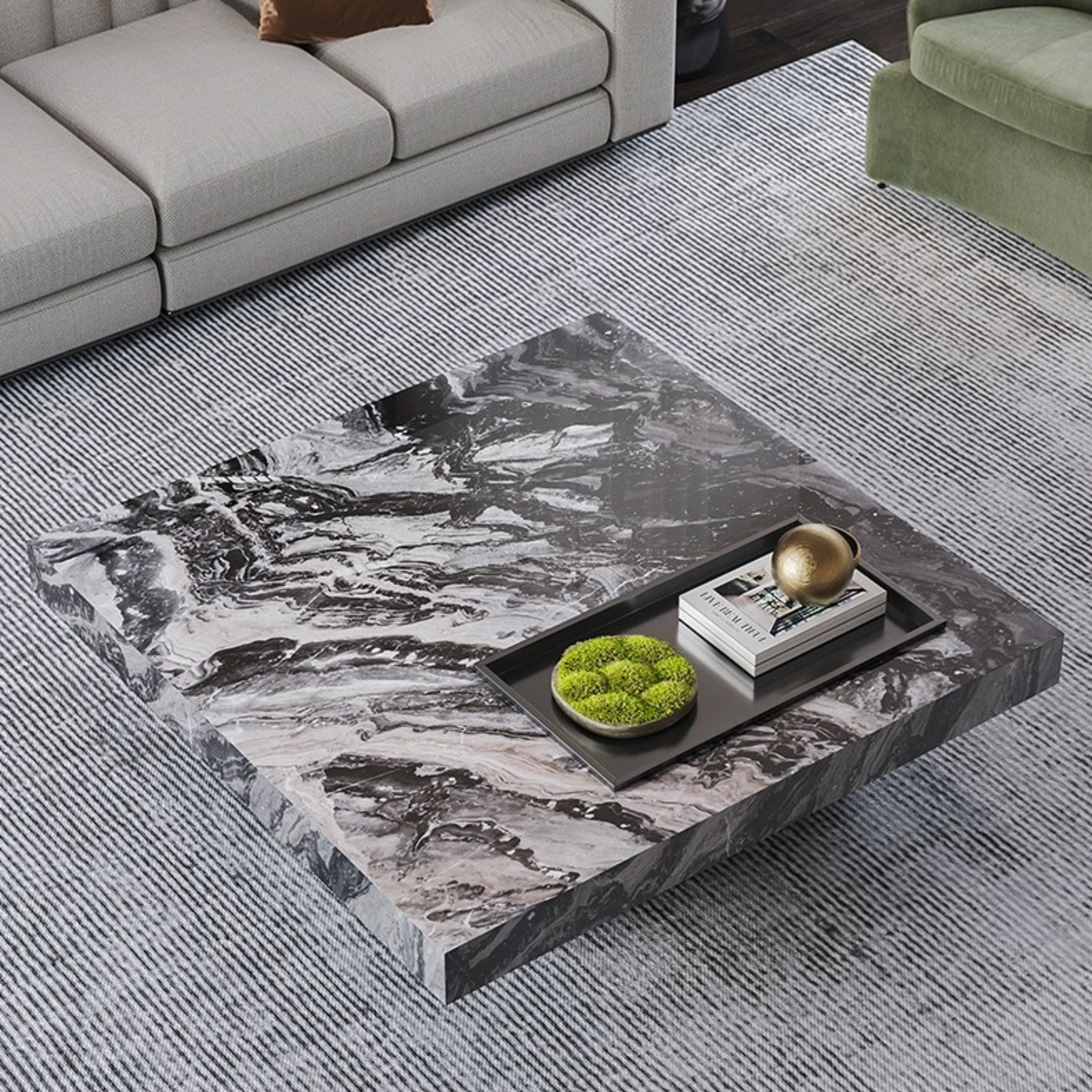 Pre-order 55 Days Delivery - Natural Marble Coffee Table  TG-CT11 -  Coffee tables | اطلب مسبقًا التسليم خلال 55 يومًا - طاولة القهوة من الرخام الطبيعي - ebarza Furniture UAE | Shop Modern Furniture in Abu Dhabi & Dubai - مفروشات ايبازرا في الامارات | تسوق اثاث عصري وديكورات مميزة في دبي وابوظبي