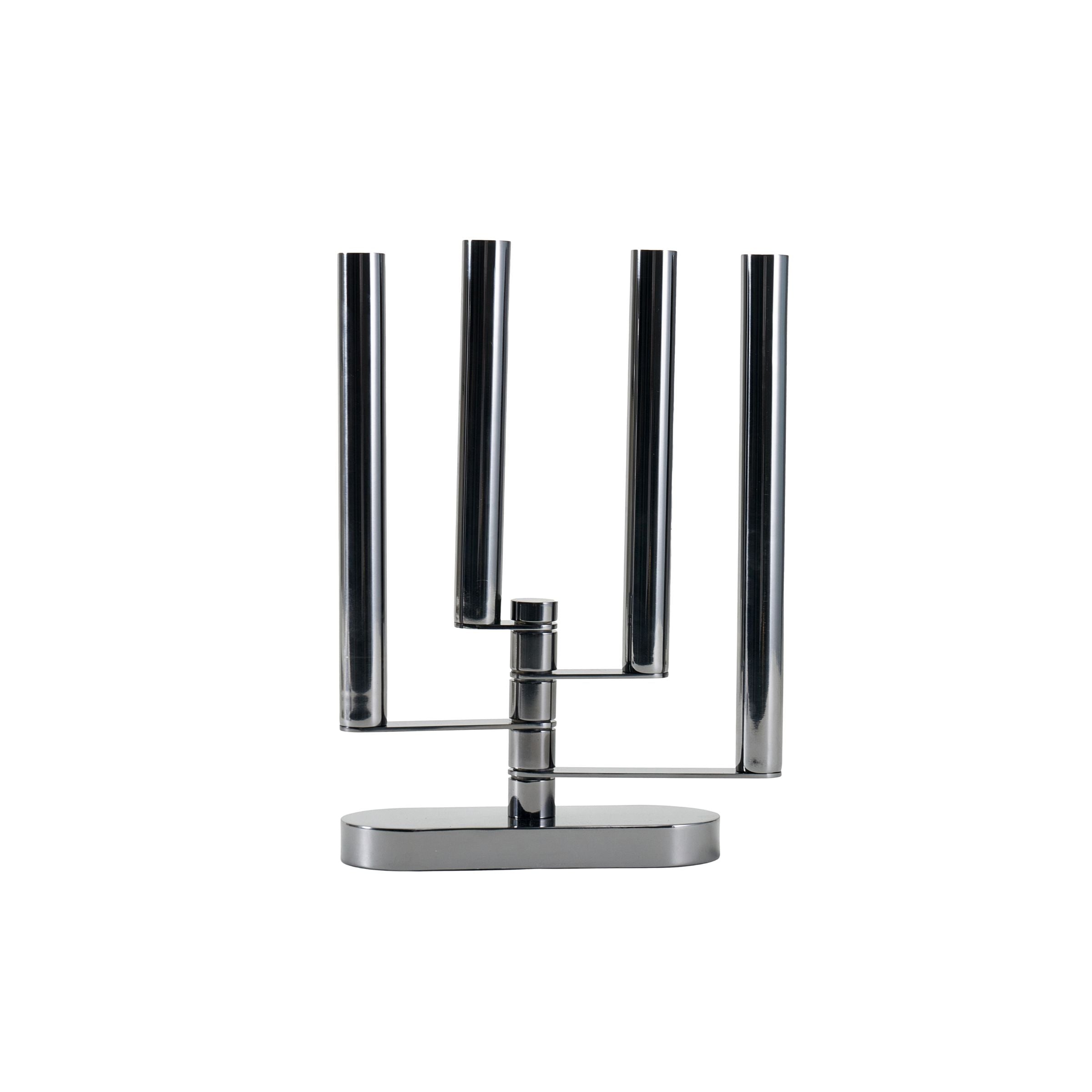 METAL STEEL FLEXIBLE CANDLE HOLDER TX0043 -  Candle Holders | حامل شموع مرن من الفولاذ المعدني - ebarza Furniture UAE | Shop Modern Furniture in Abu Dhabi & Dubai - مفروشات ايبازرا في الامارات | تسوق اثاث عصري وديكورات مميزة في دبي وابوظبي