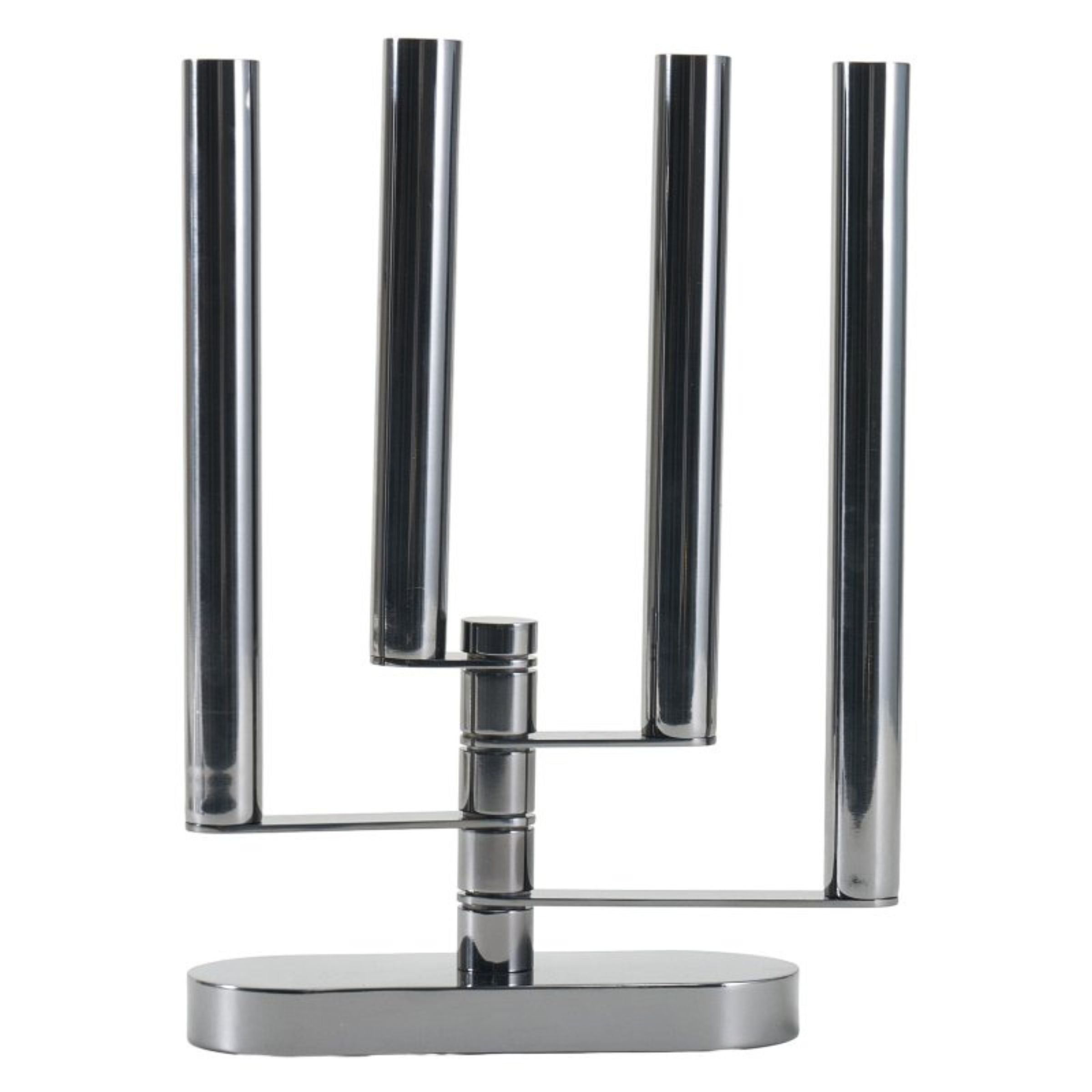 METAL STEEL FLEXIBLE CANDLE HOLDER TX0043 -  Candle Holders | حامل شموع مرن من الفولاذ المعدني - ebarza Furniture UAE | Shop Modern Furniture in Abu Dhabi & Dubai - مفروشات ايبازرا في الامارات | تسوق اثاث عصري وديكورات مميزة في دبي وابوظبي