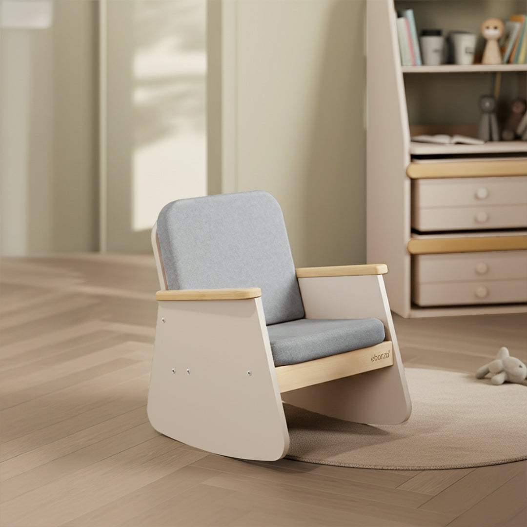 Tidy Junior Rocking Chair BK-TIJRCv25/TEAD -  Kids Chairs - ebarza Furniture UAE | Shop Modern Furniture in Abu Dhabi & Dubai - مفروشات ايبازرا في الامارات | تسوق اثاث عصري وديكورات مميزة في دبي وابوظبي