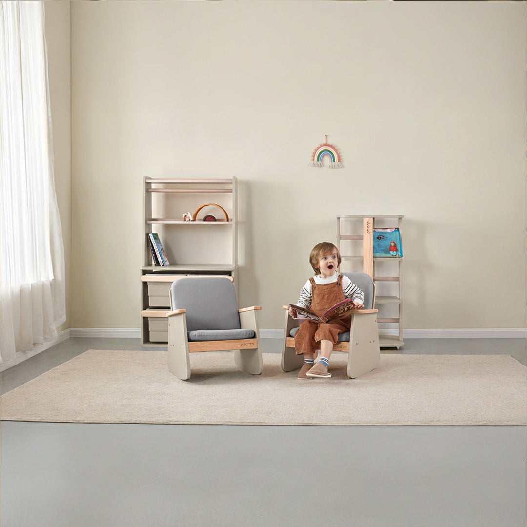 Tidy Junior Rocking Chair BK-TIJRCv25/TEAD -  Kids Chairs - ebarza Furniture UAE | Shop Modern Furniture in Abu Dhabi & Dubai - مفروشات ايبازرا في الامارات | تسوق اثاث عصري وديكورات مميزة في دبي وابوظبي