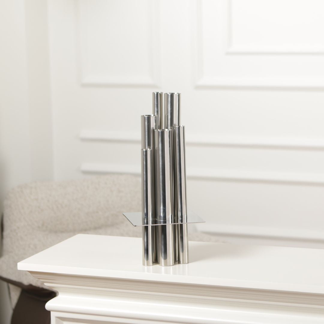 Pre-order 15 Days Delivery Tubular Steel Vase KB5026