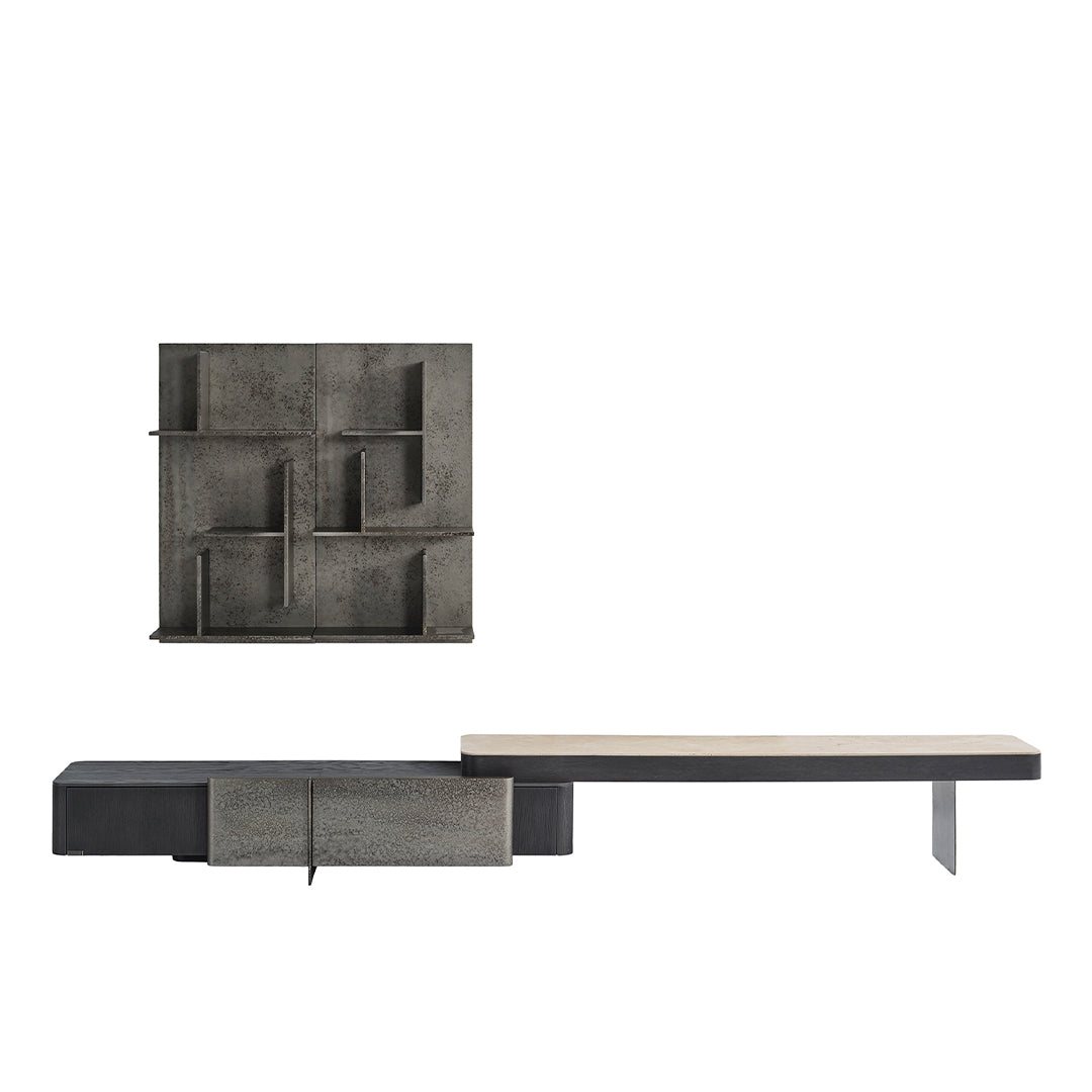 UTOPIA Wall Shelve EL-WS-TV002 -  TV Units - ebarza Furniture UAE | Shop Modern Furniture in Abu Dhabi & Dubai - مفروشات ايبازرا في الامارات | تسوق اثاث عصري وديكورات مميزة في دبي وابوظبي