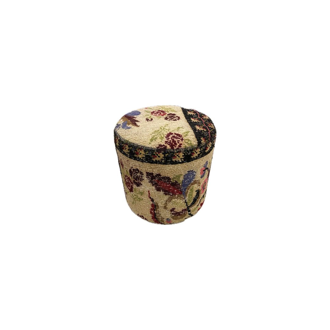 Anatolian Patchwork Style Pouf P11 -  Poufs - ebarza Furniture UAE | Shop Modern Furniture in Abu Dhabi & Dubai - مفروشات ايبازرا في الامارات | تسوق اثاث عصري وديكورات مميزة في دبي وابوظبي