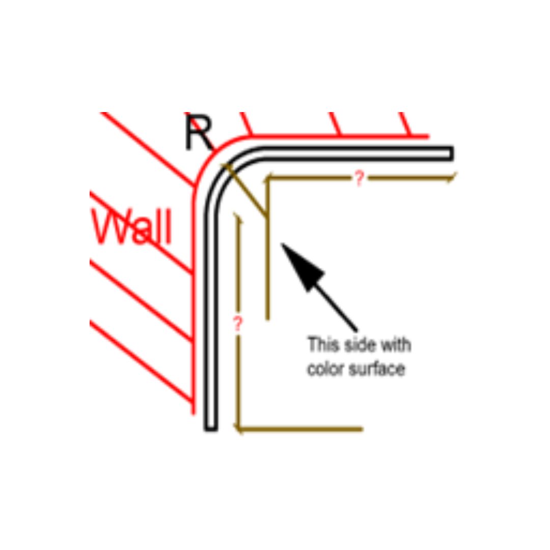 R0 304SS Internal Corner Skirting Accessories - Black - PR0072 -  wall-panels-profiles - ebarza Furniture UAE | Shop Modern Furniture in Abu Dhabi & Dubai - مفروشات ايبازرا في الامارات | تسوق اثاث عصري وديكورات مميزة في دبي وابوظبي