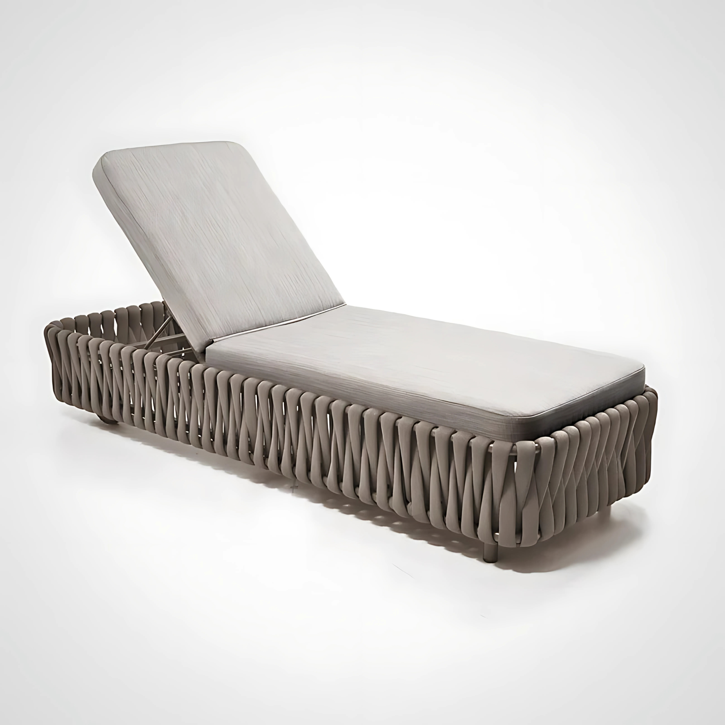 Spaghetti Sun Lounger With Wheels - AS5795A59RAT