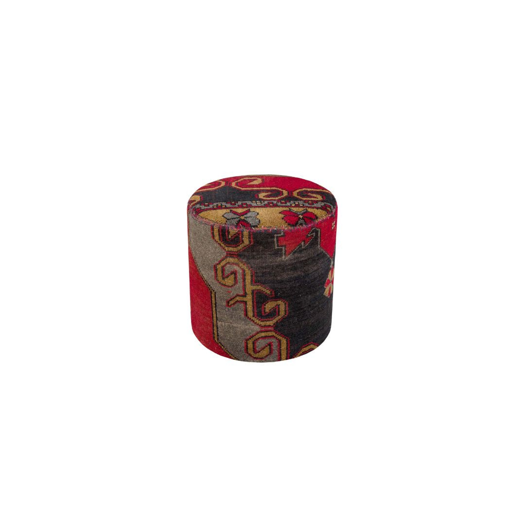 Anatolian Patchwork Style Pouf P23