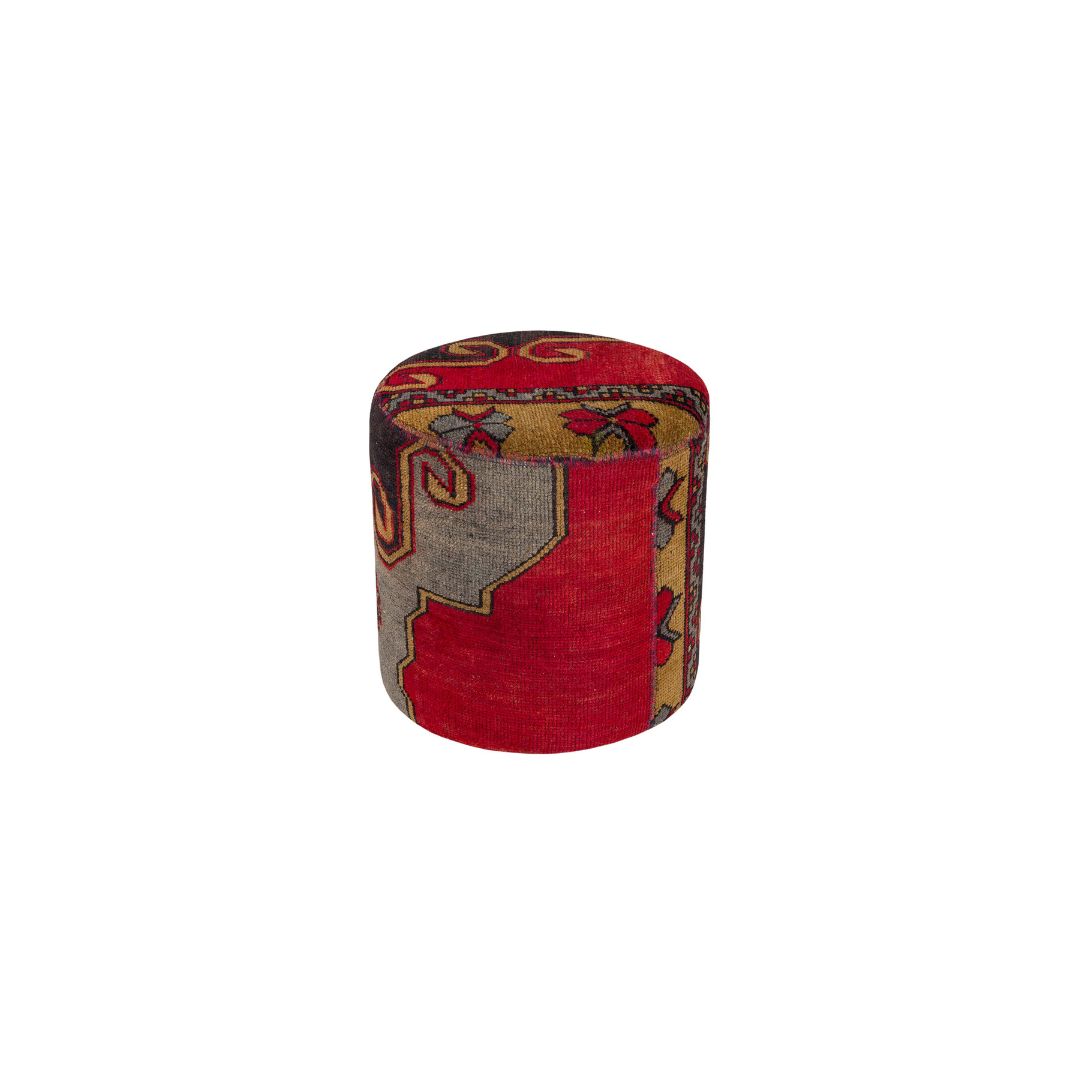 Anatolian Patchwork Style Pouf P23