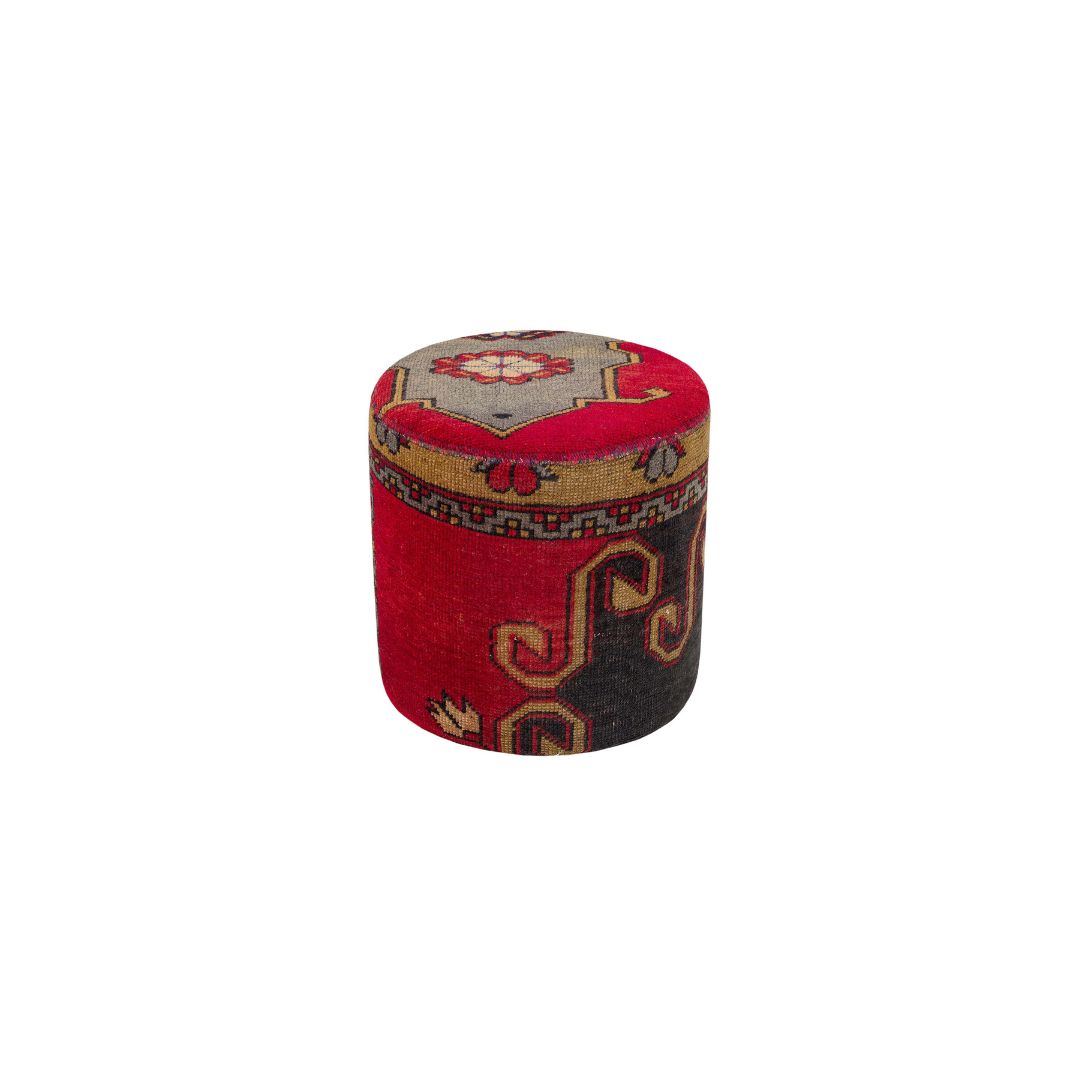 Anatolian Patchwork Style Pouf P23