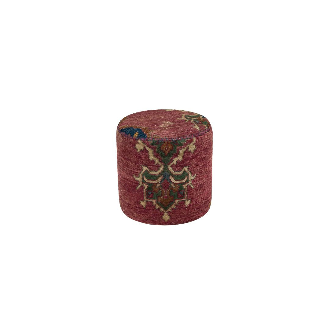 Anatolian Patchwork Style Pouf P10 -  Poufs - ebarza Furniture UAE | Shop Modern Furniture in Abu Dhabi & Dubai - مفروشات ايبازرا في الامارات | تسوق اثاث عصري وديكورات مميزة في دبي وابوظبي