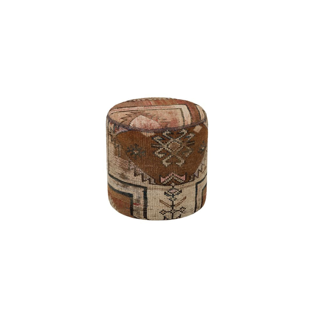 Anatolian Patchwork Style Pouf P19