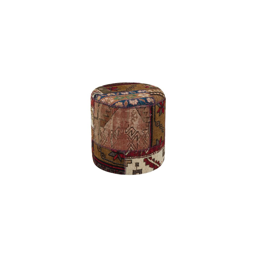 Anatolian Patchwork Style Pouf P20